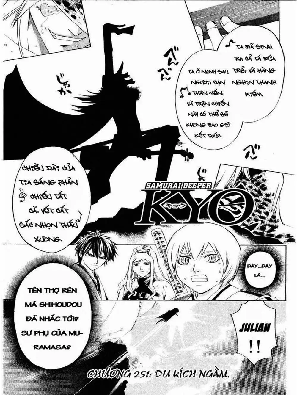 Truyện Tranh Mắt Quỷ Kyo - Samurai Deeper Kyo trang 3