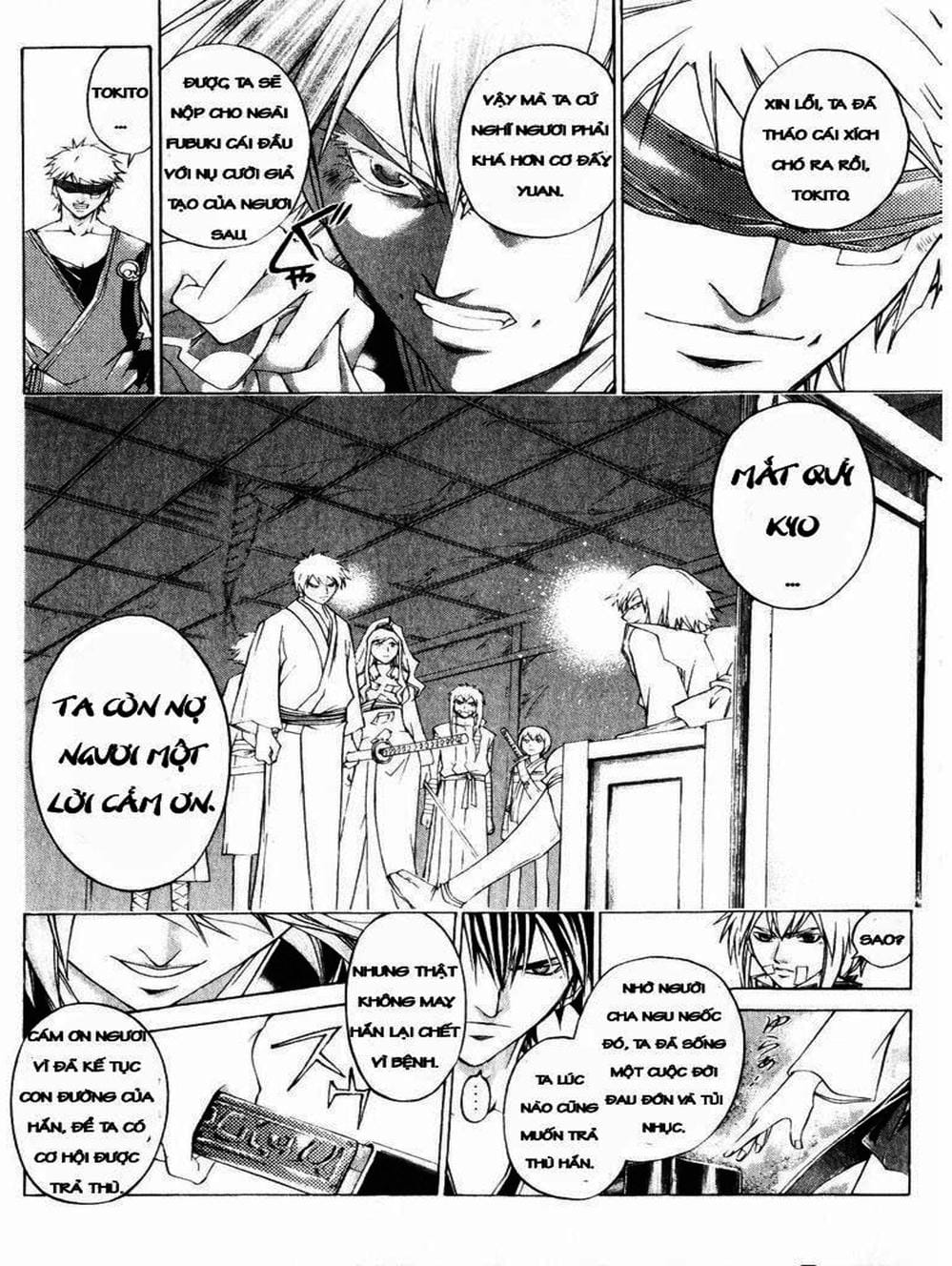 Truyện Tranh Mắt Quỷ Kyo - Samurai Deeper Kyo trang 3