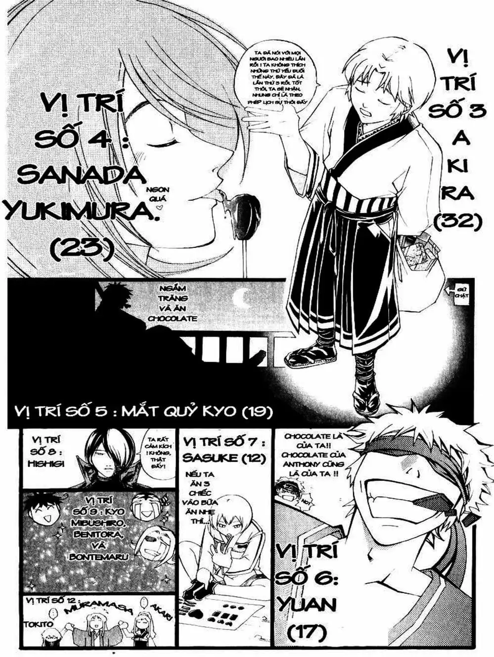 Truyện Tranh Mắt Quỷ Kyo - Samurai Deeper Kyo trang 3