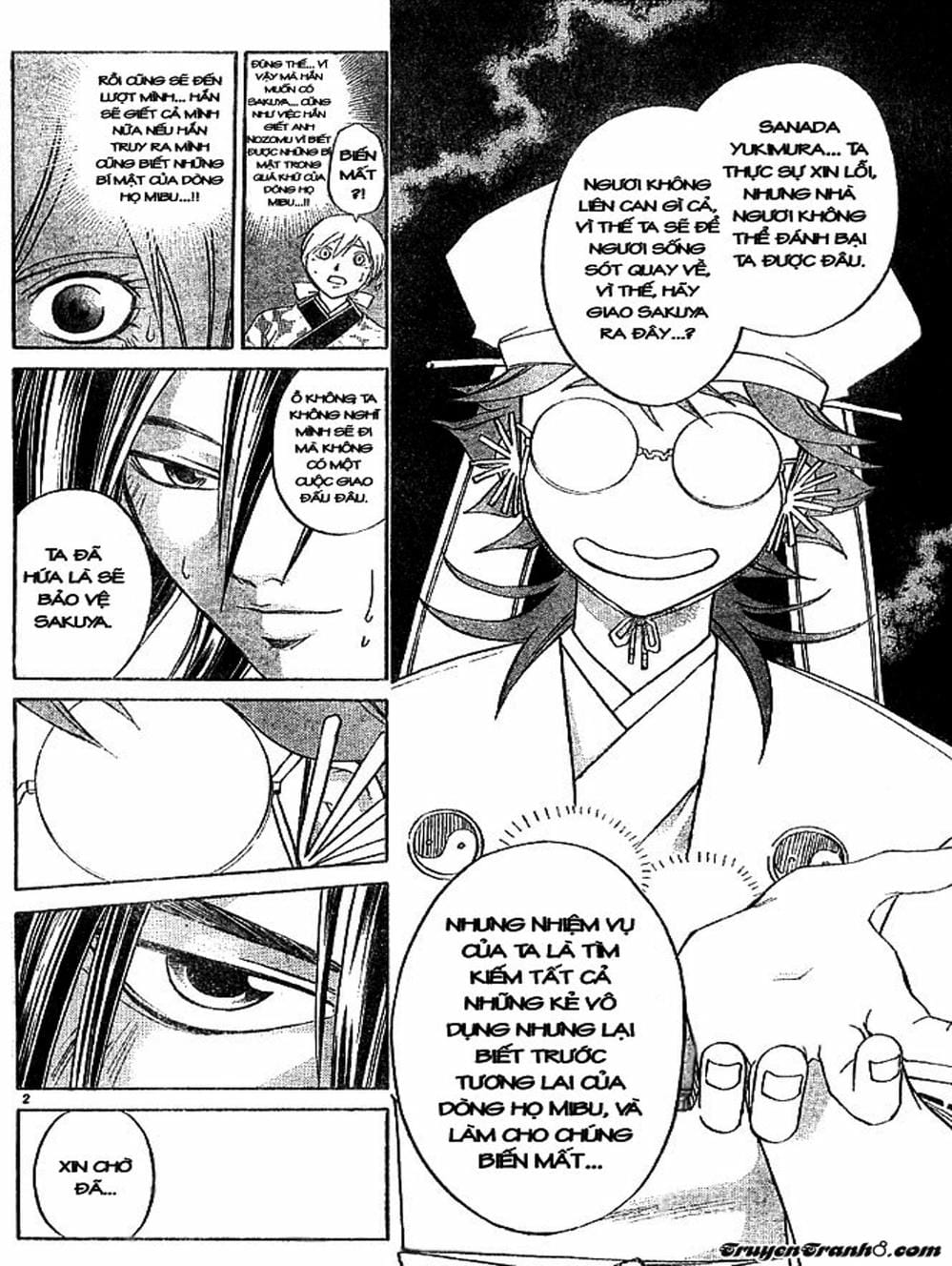 Truyện Tranh Mắt Quỷ Kyo - Samurai Deeper Kyo trang 3