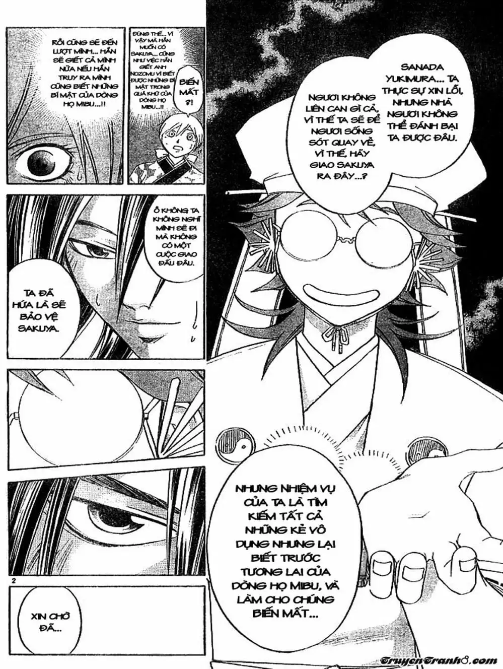 Truyện Tranh Mắt Quỷ Kyo - Samurai Deeper Kyo trang 3