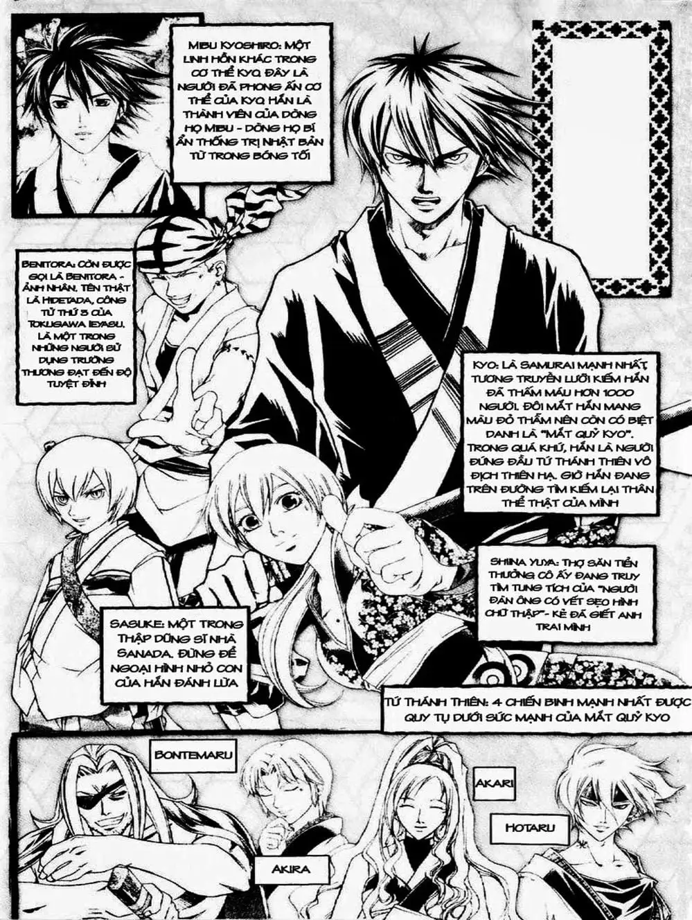 Truyện Tranh Mắt Quỷ Kyo - Samurai Deeper Kyo trang 3