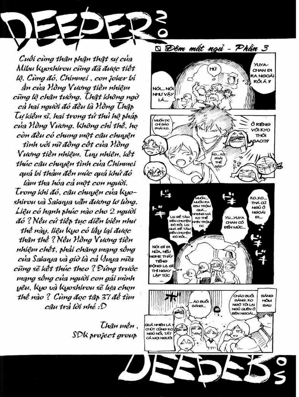 Truyện Tranh Mắt Quỷ Kyo - Samurai Deeper Kyo trang 3