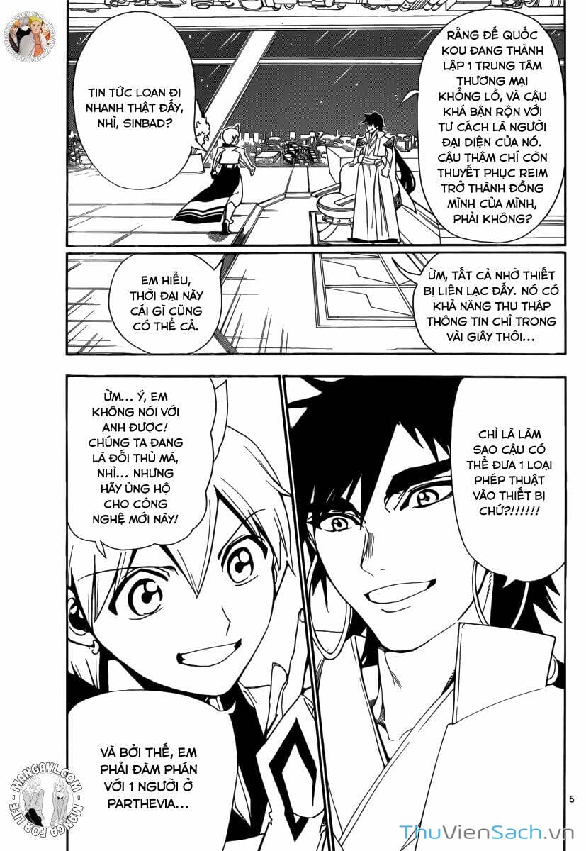 Truyện Tranh Mê Cung Pháp Thuật trang 3
