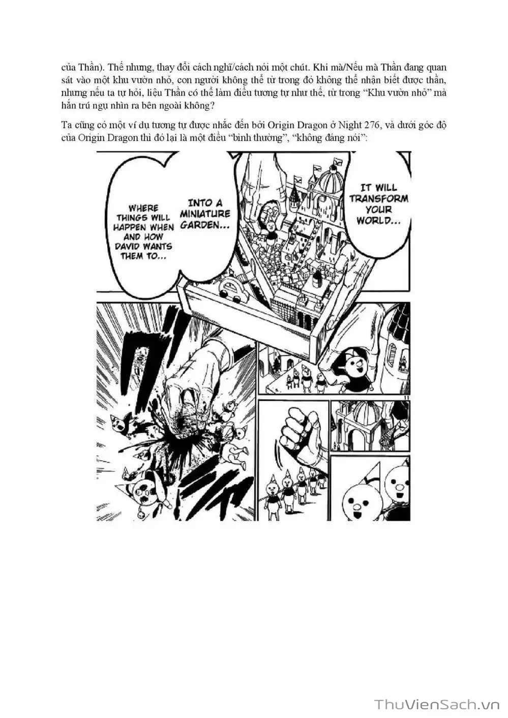 Truyện Tranh Mê Cung Pháp Thuật trang 3