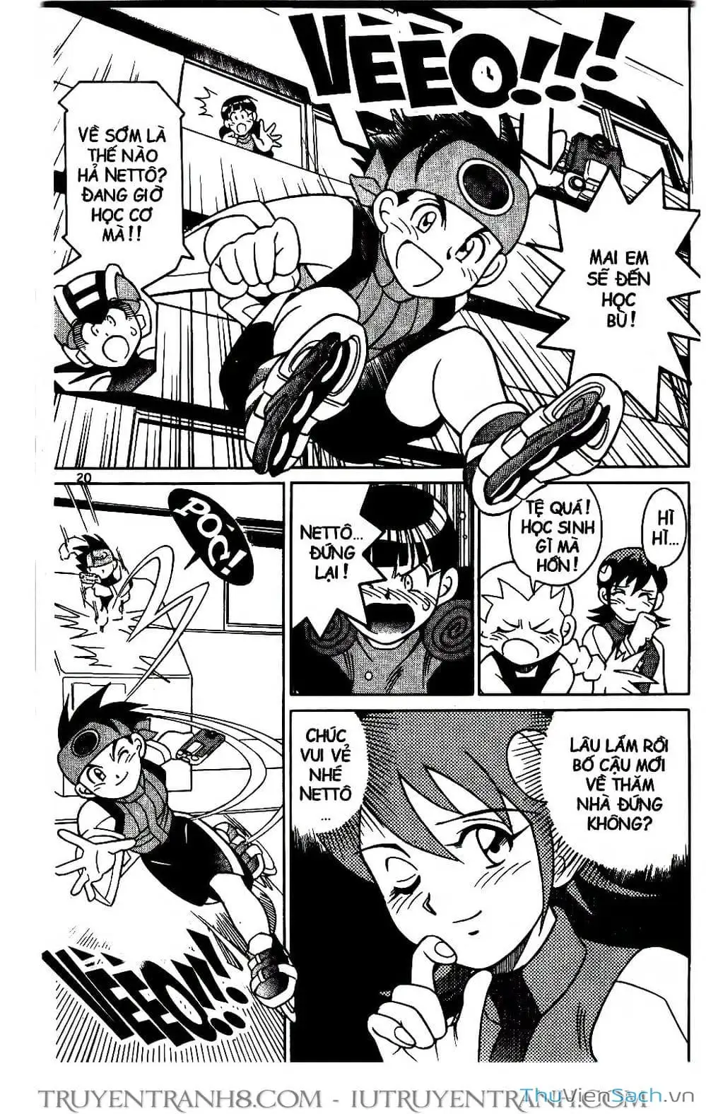 Truyện Tranh Rockman Chiến Binh Thế Giới Ảo trang 4