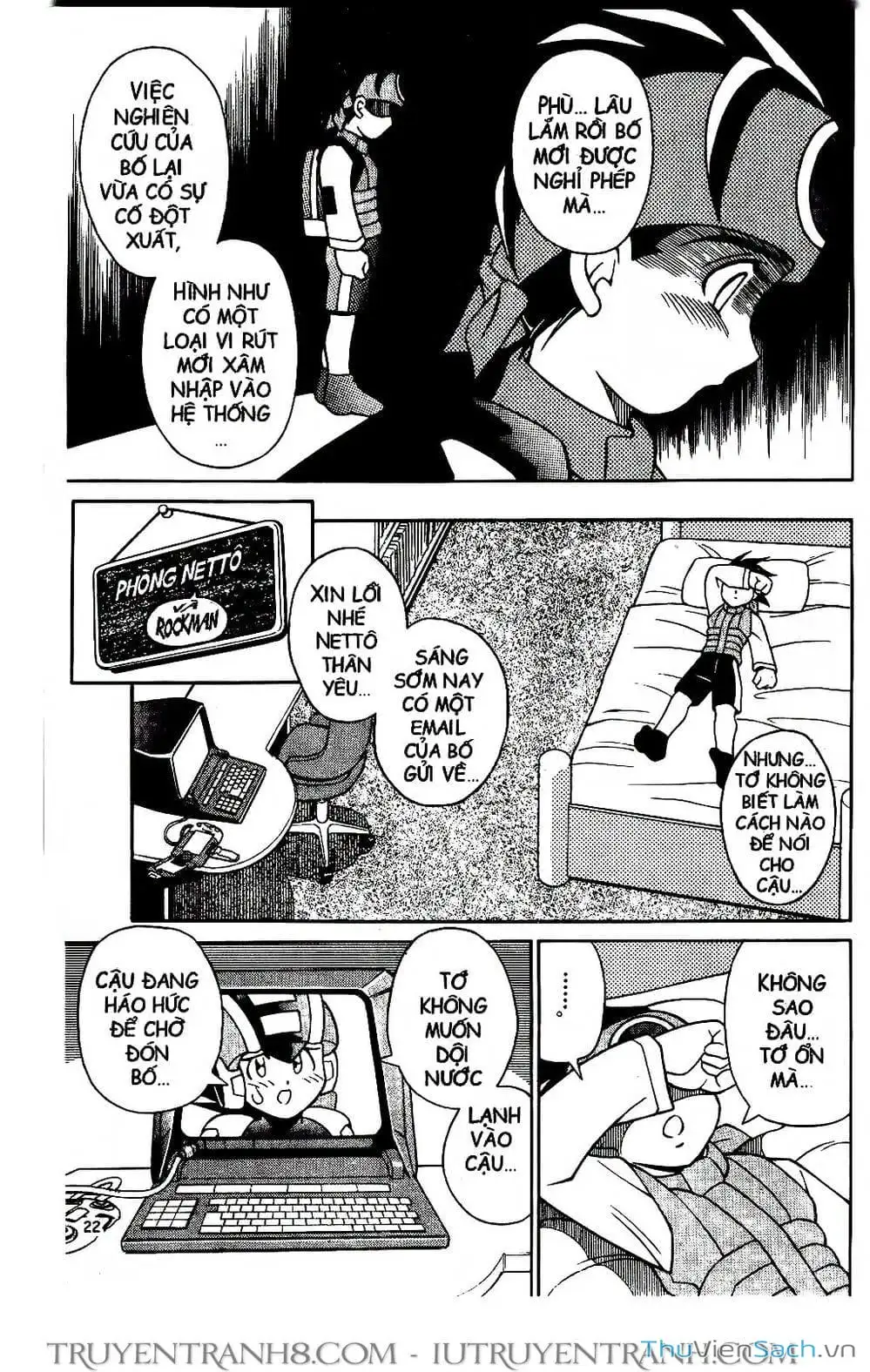 Truyện Tranh Rockman Chiến Binh Thế Giới Ảo trang 4