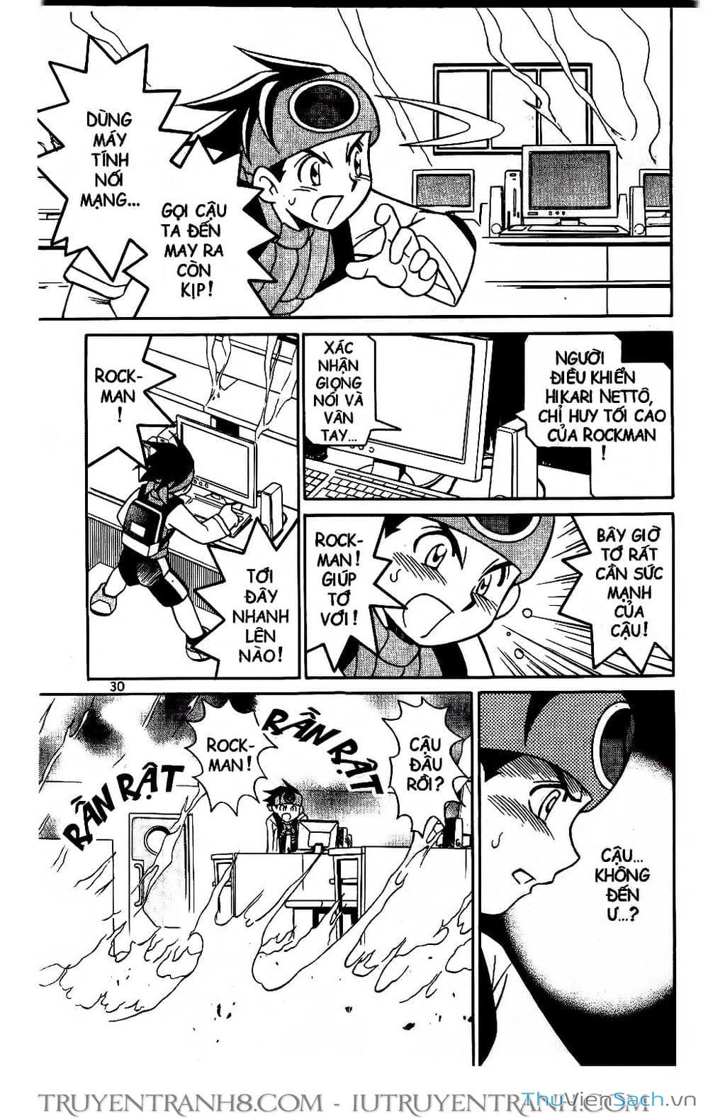 Truyện Tranh Rockman Chiến Binh Thế Giới Ảo trang 4