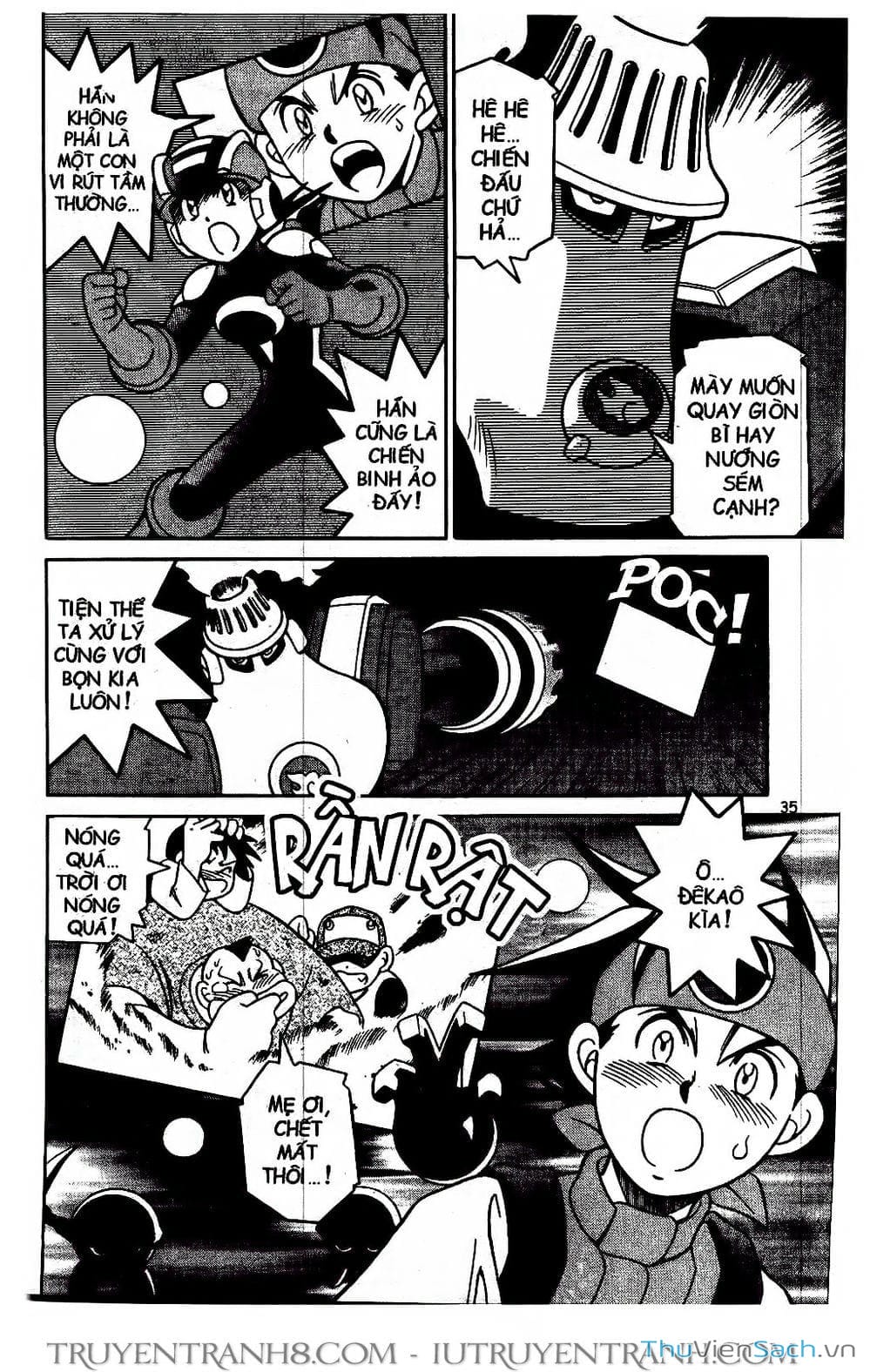 Truyện Tranh Rockman Chiến Binh Thế Giới Ảo trang 4