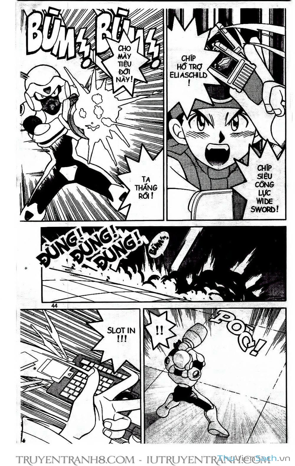 Truyện Tranh Rockman Chiến Binh Thế Giới Ảo trang 4