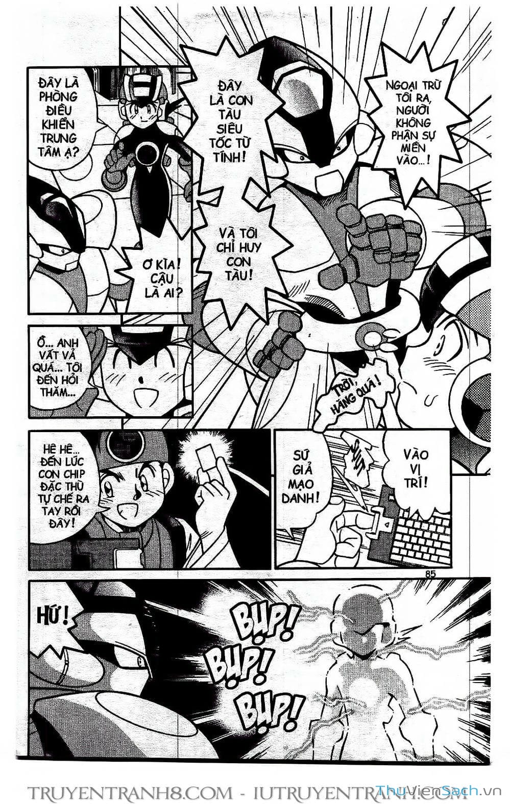 Truyện Tranh Rockman Chiến Binh Thế Giới Ảo trang 4