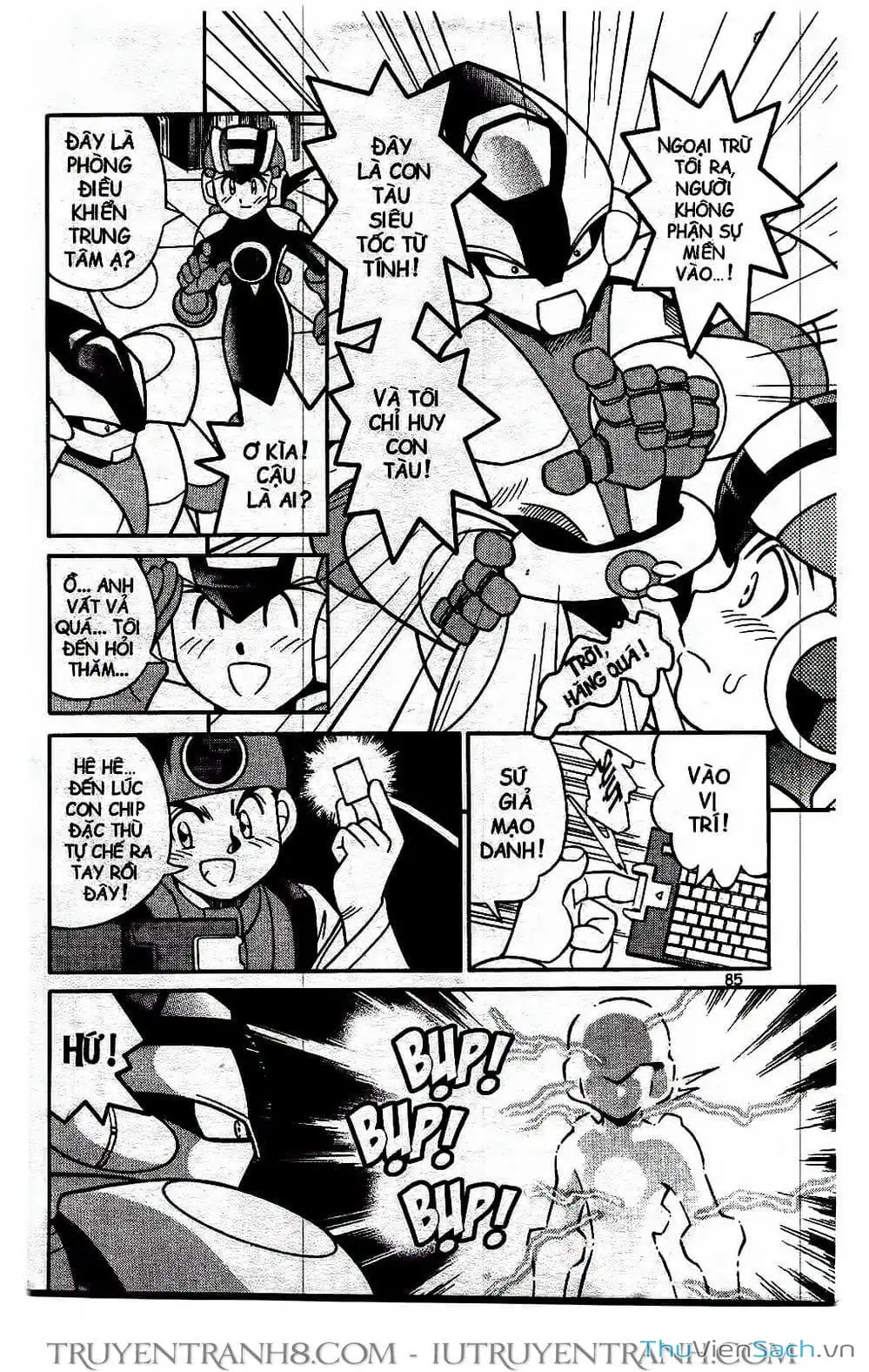 Truyện Tranh Rockman Chiến Binh Thế Giới Ảo trang 4