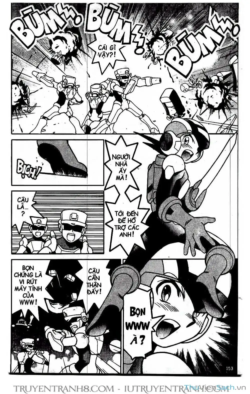Truyện Tranh Rockman Chiến Binh Thế Giới Ảo trang 4