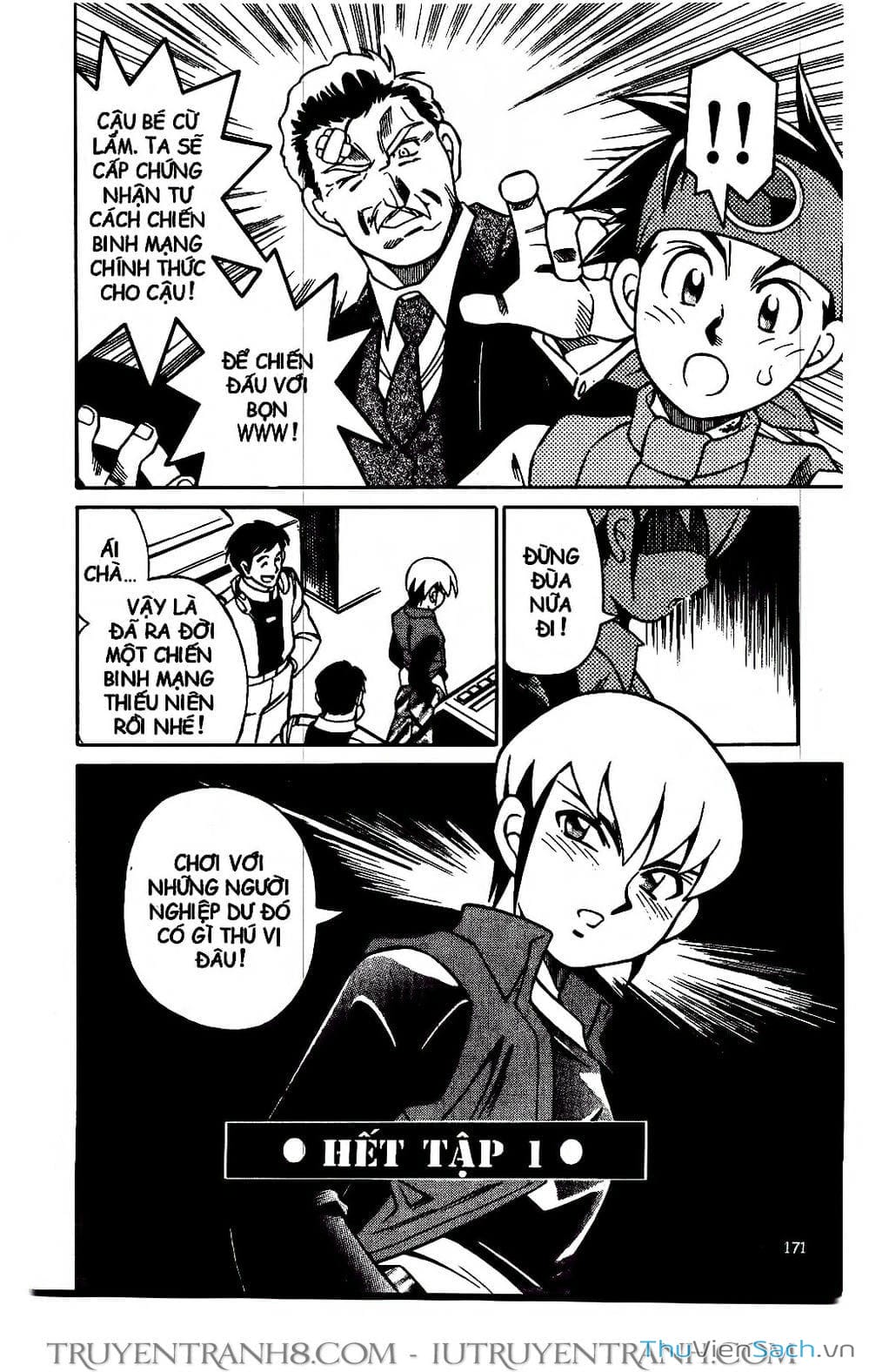 Truyện Tranh Rockman Chiến Binh Thế Giới Ảo trang 4