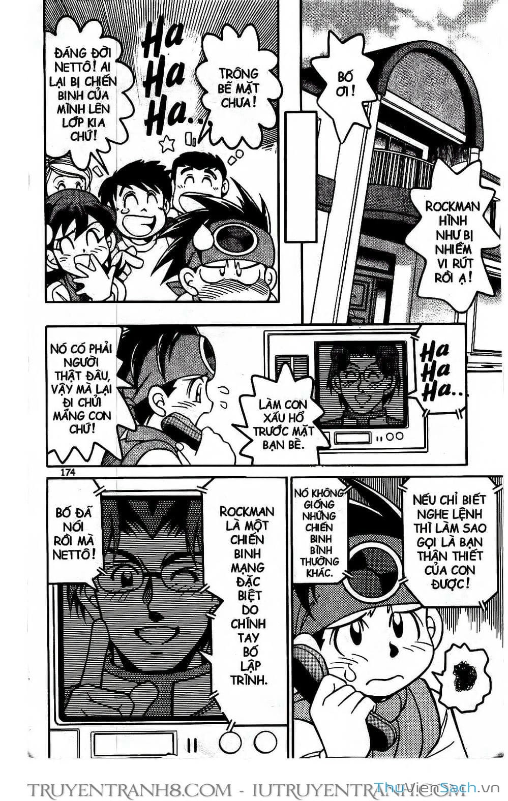 Truyện Tranh Rockman Chiến Binh Thế Giới Ảo trang 4