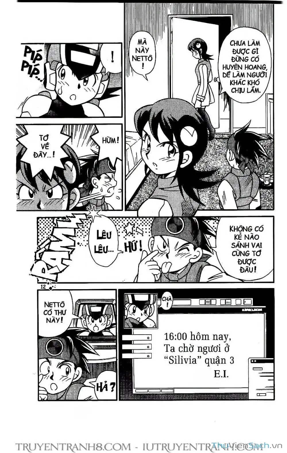 Truyện Tranh Rockman Chiến Binh Thế Giới Ảo trang 4