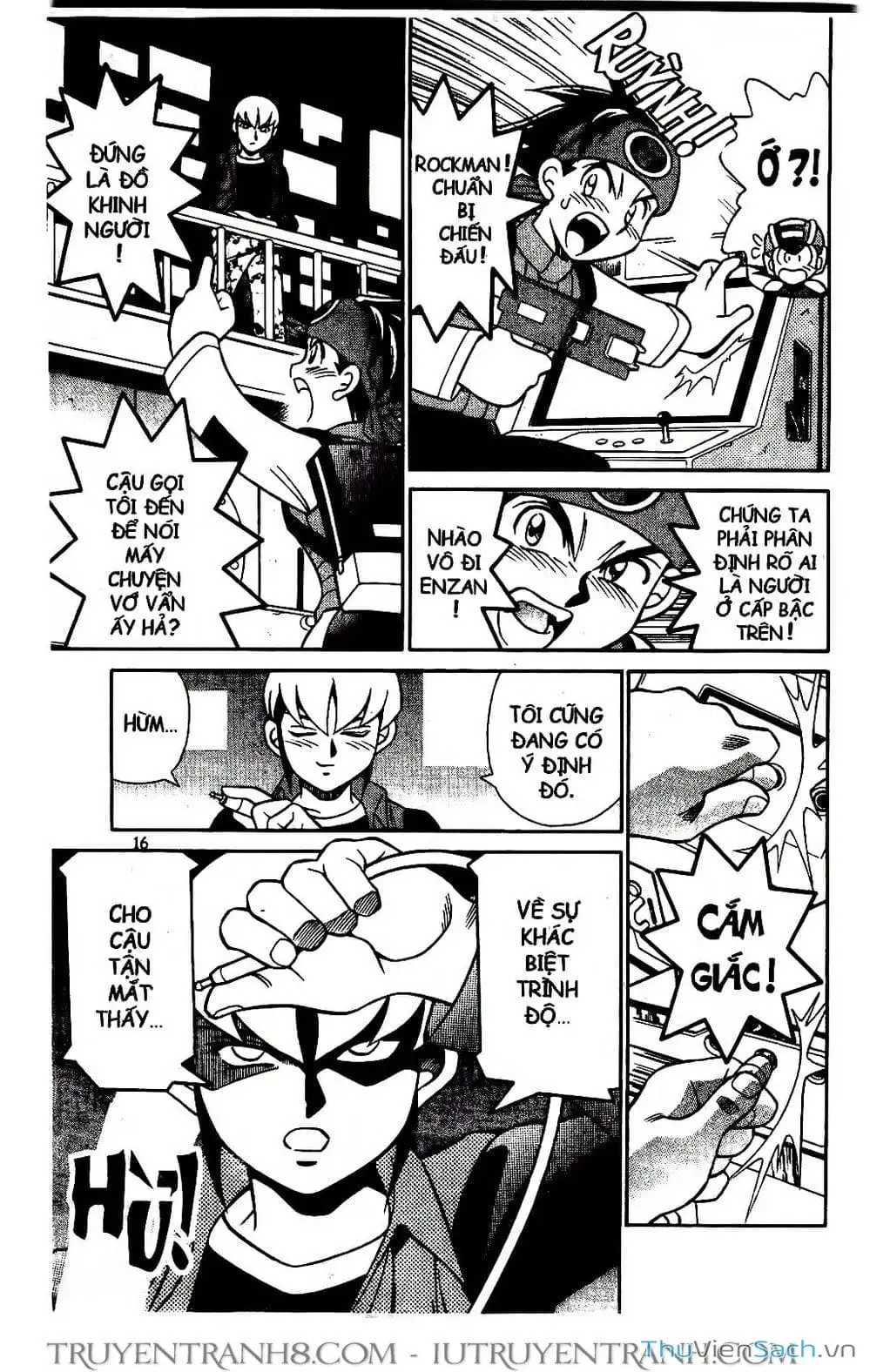 Truyện Tranh Rockman Chiến Binh Thế Giới Ảo trang 4