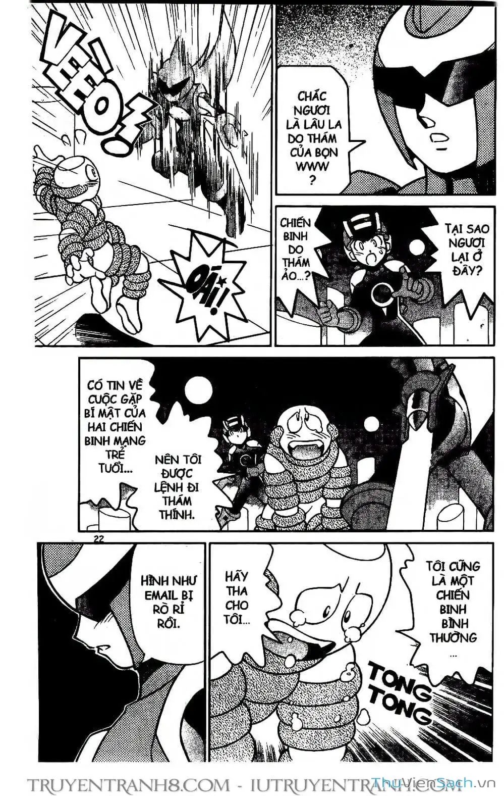 Truyện Tranh Rockman Chiến Binh Thế Giới Ảo trang 4
