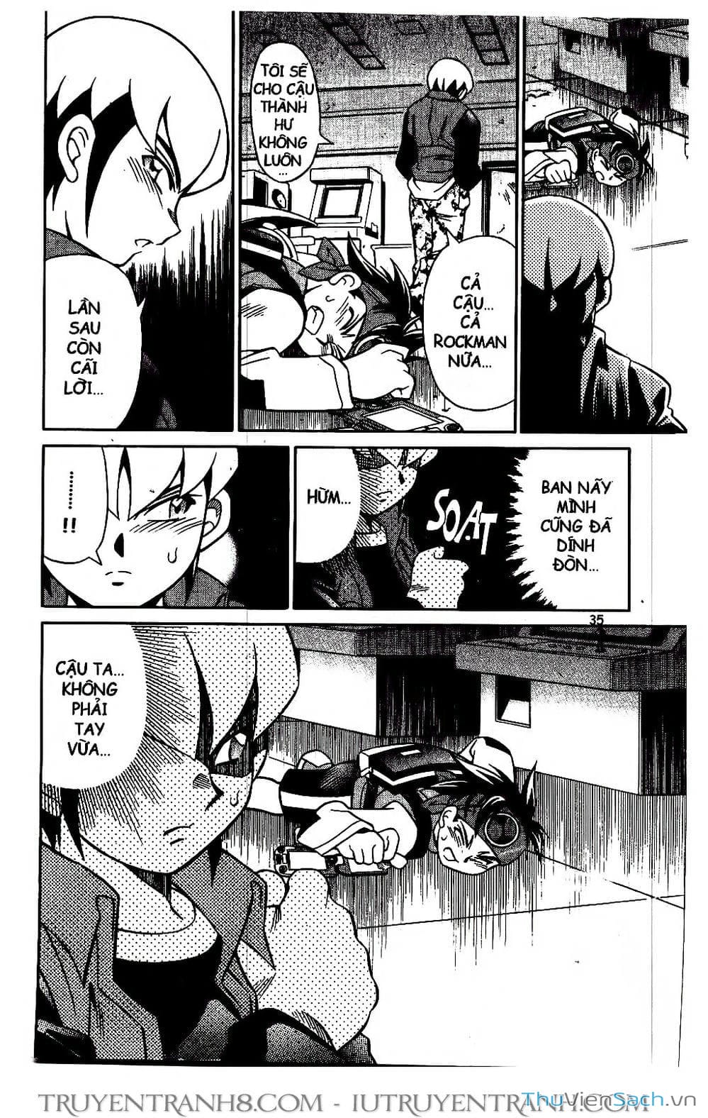 Truyện Tranh Rockman Chiến Binh Thế Giới Ảo trang 4