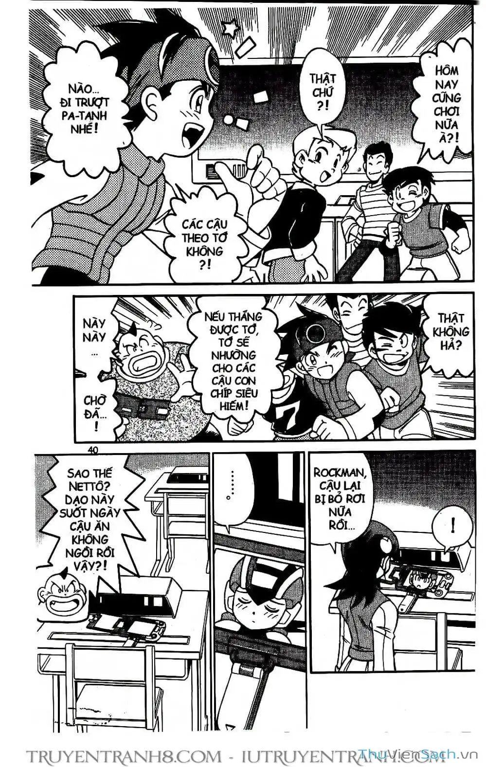 Truyện Tranh Rockman Chiến Binh Thế Giới Ảo trang 4