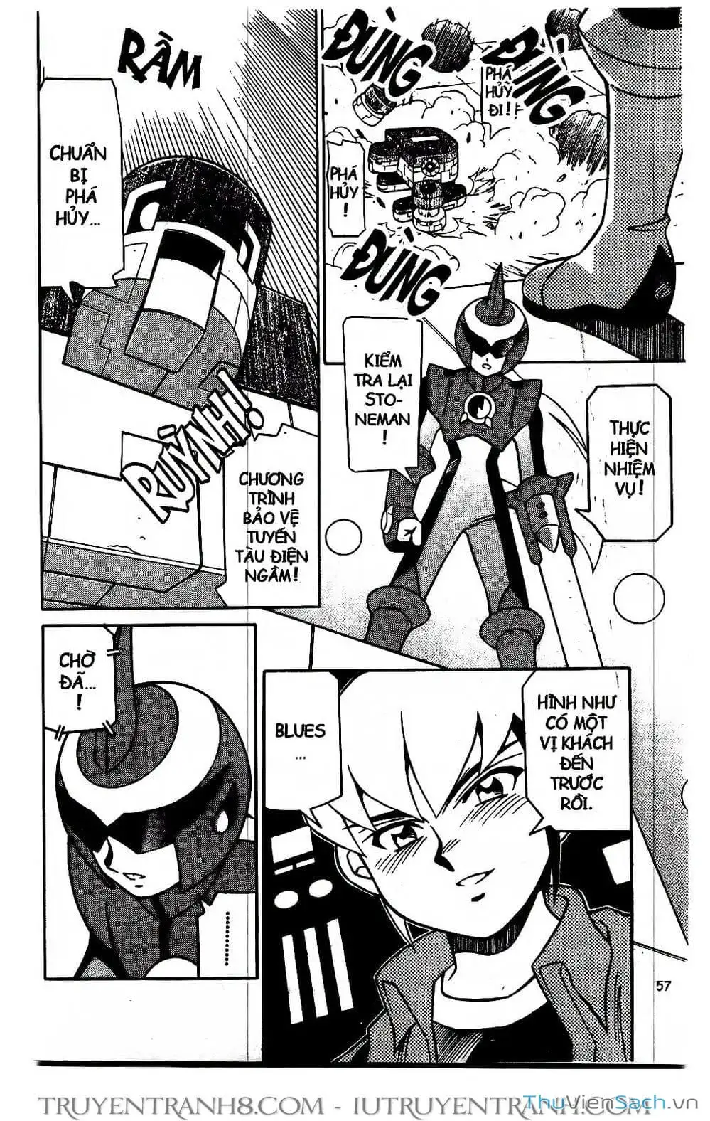 Truyện Tranh Rockman Chiến Binh Thế Giới Ảo trang 4
