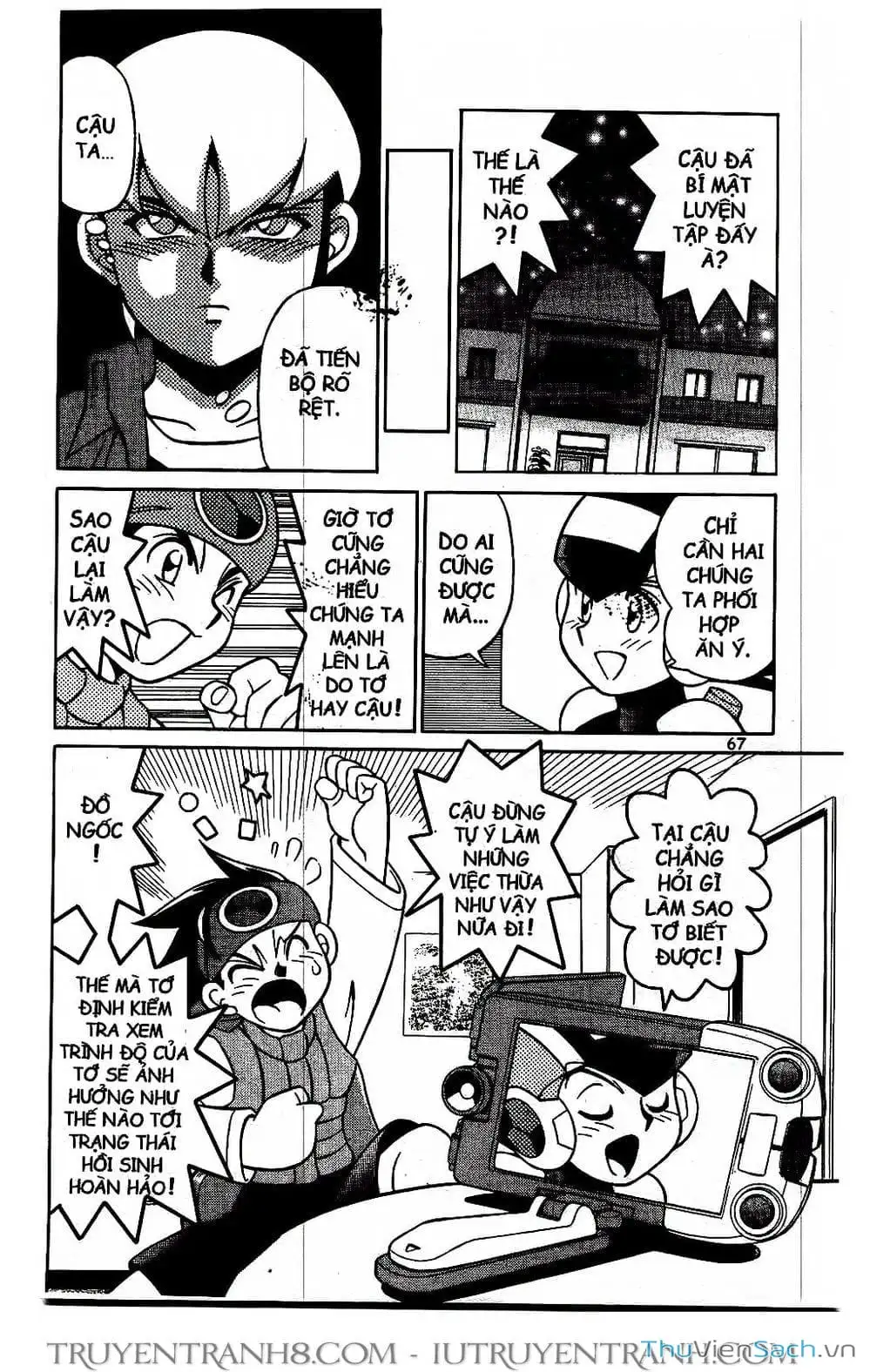 Truyện Tranh Rockman Chiến Binh Thế Giới Ảo trang 4