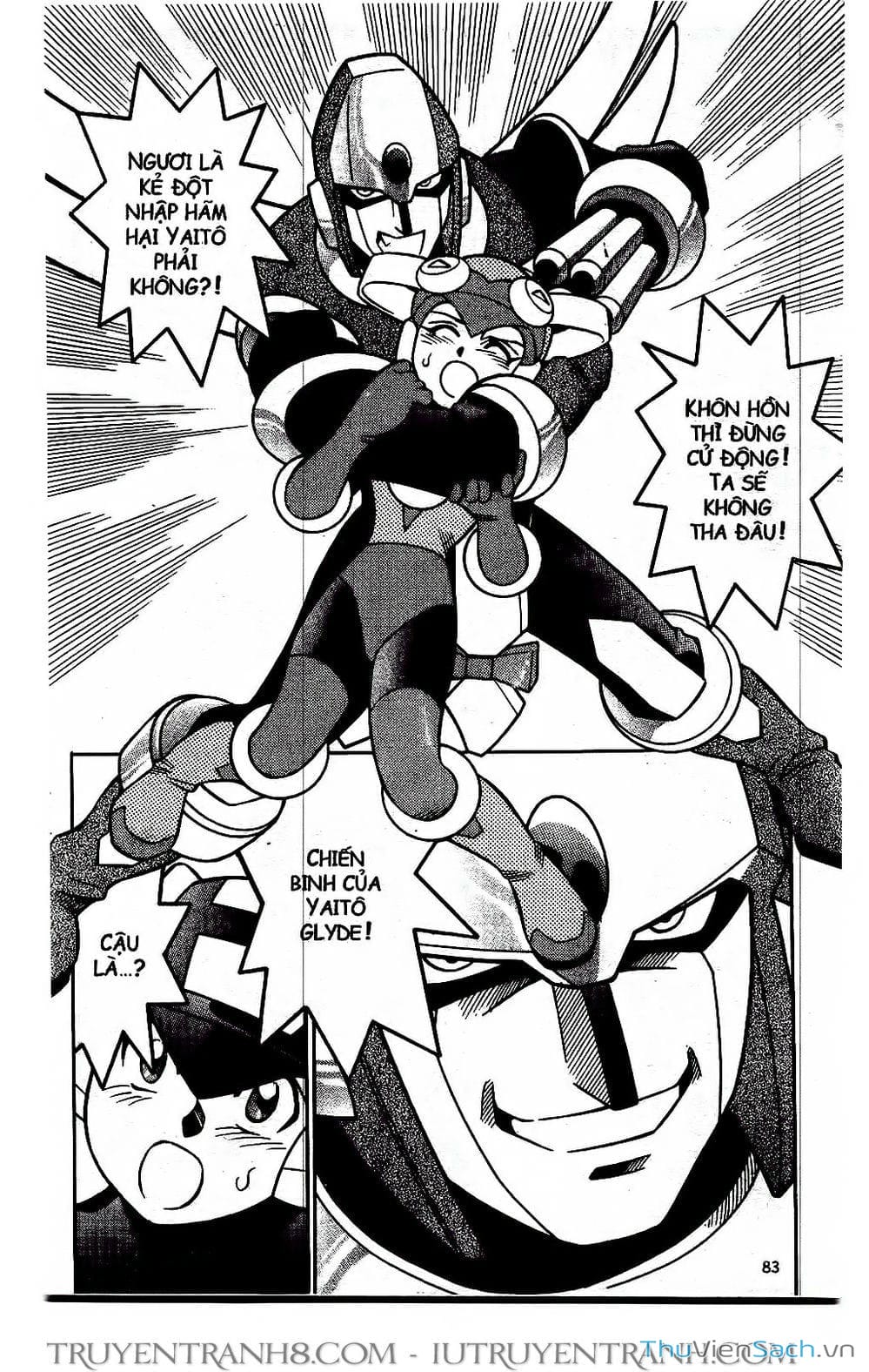 Truyện Tranh Rockman Chiến Binh Thế Giới Ảo trang 4