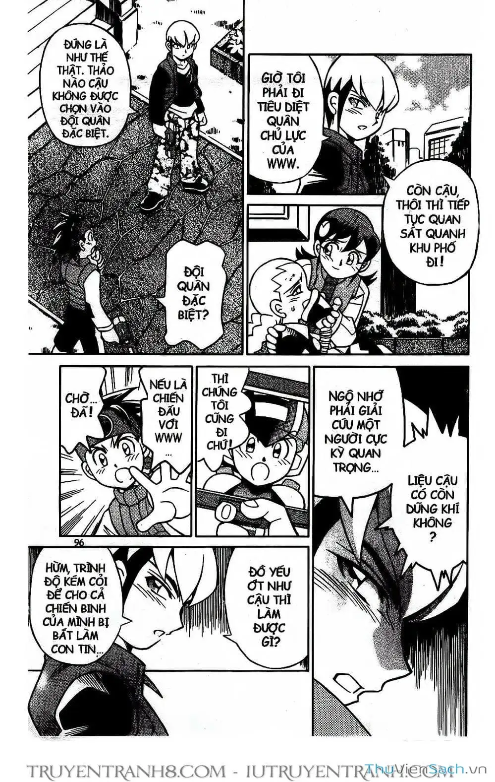Truyện Tranh Rockman Chiến Binh Thế Giới Ảo trang 4