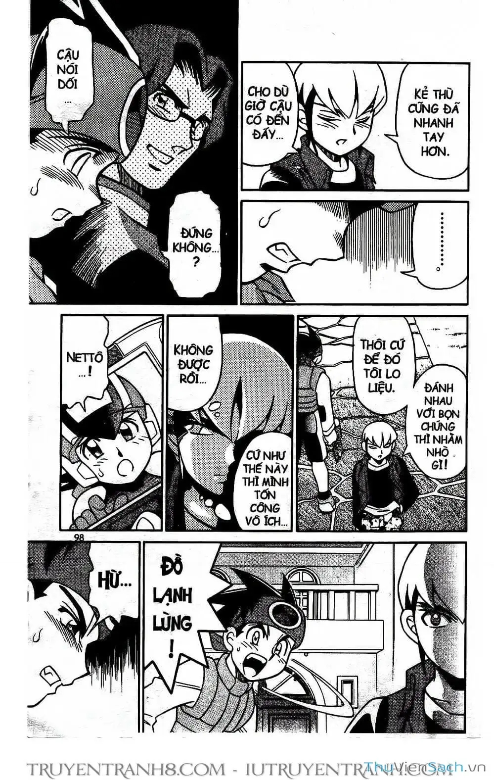 Truyện Tranh Rockman Chiến Binh Thế Giới Ảo trang 4