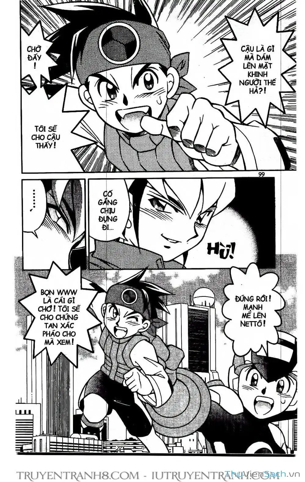 Truyện Tranh Rockman Chiến Binh Thế Giới Ảo trang 4