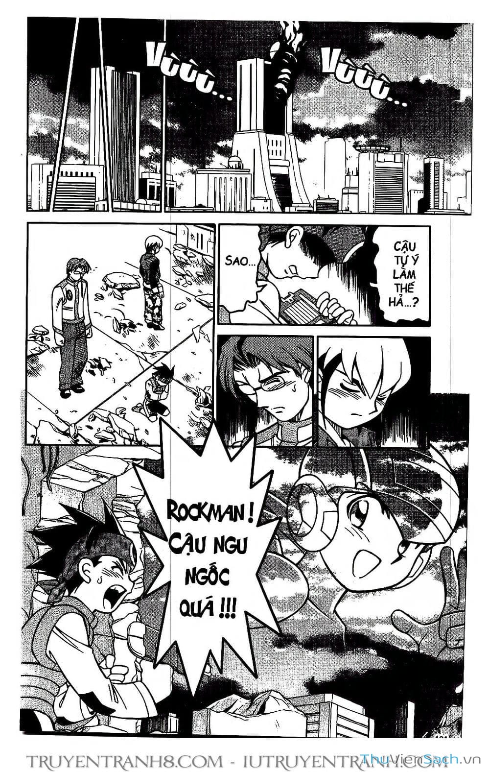 Truyện Tranh Rockman Chiến Binh Thế Giới Ảo trang 4