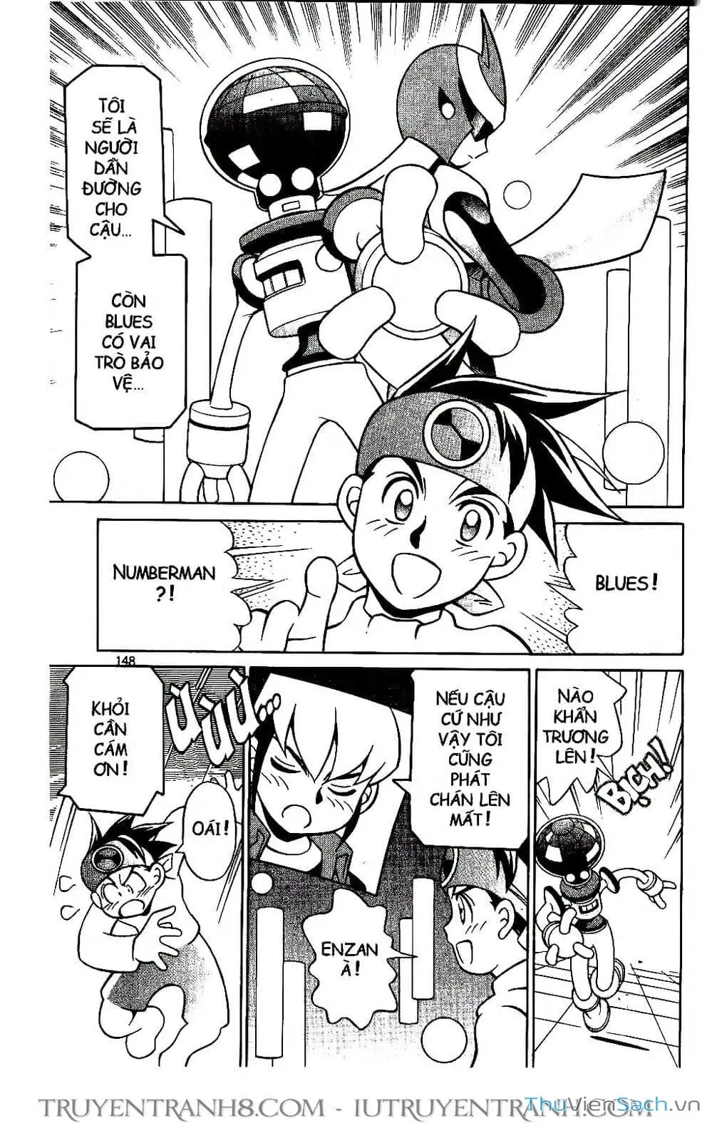 Truyện Tranh Rockman Chiến Binh Thế Giới Ảo trang 4