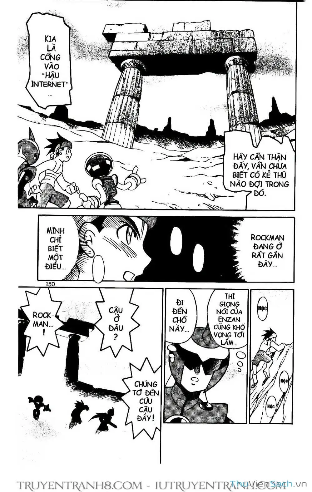 Truyện Tranh Rockman Chiến Binh Thế Giới Ảo trang 4