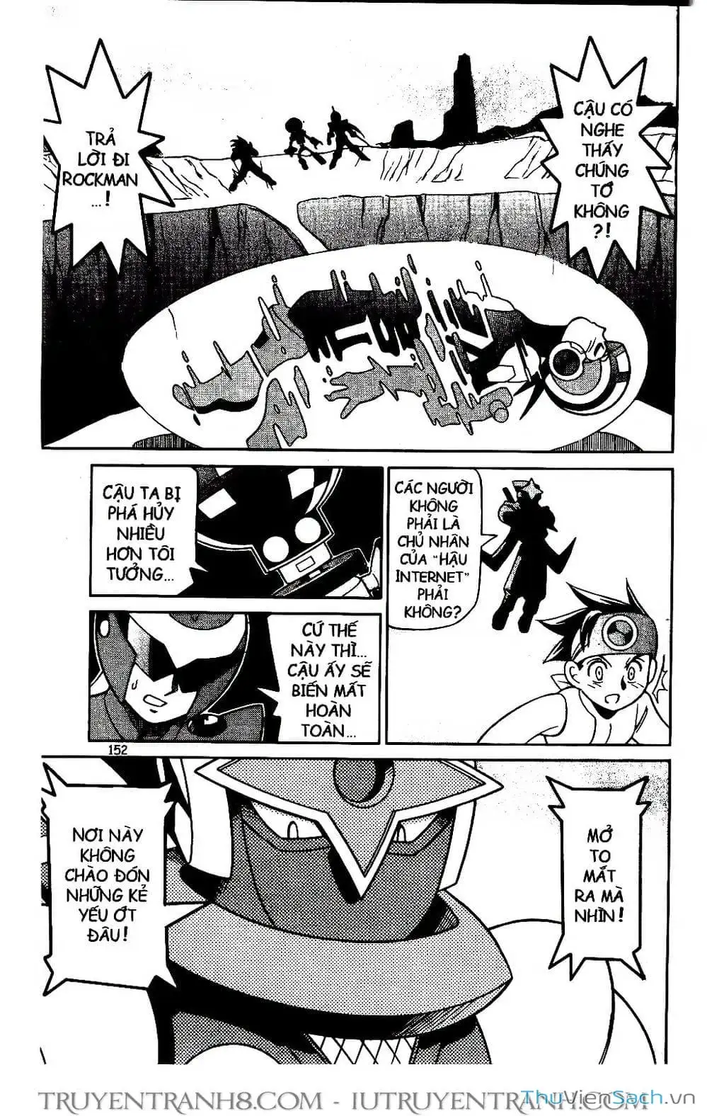 Truyện Tranh Rockman Chiến Binh Thế Giới Ảo trang 4