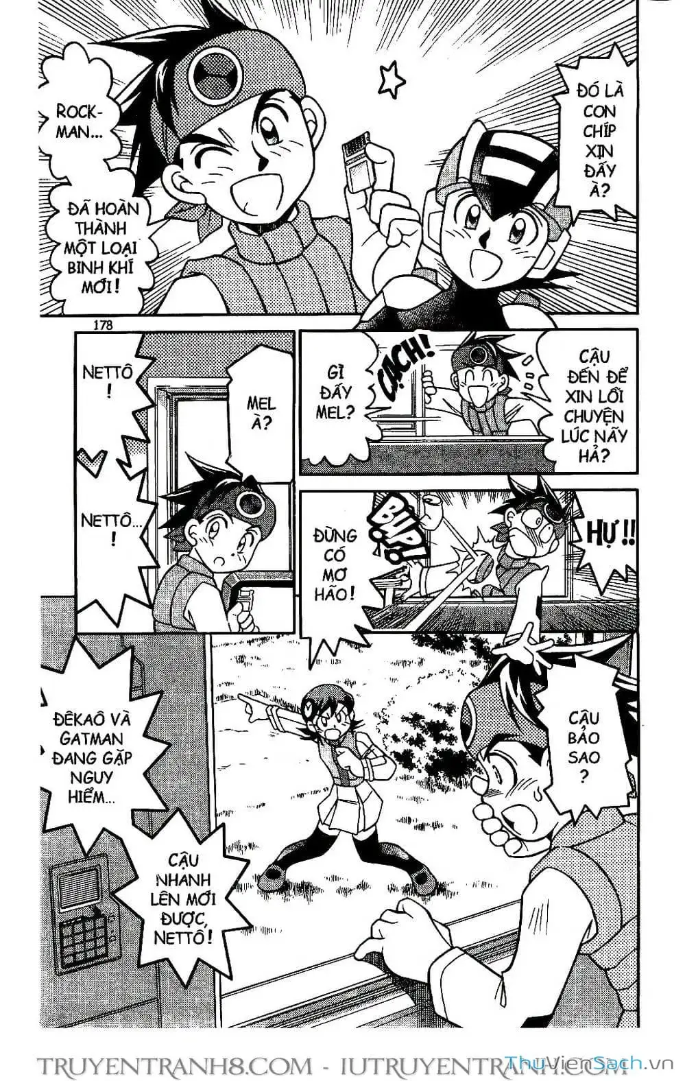 Truyện Tranh Rockman Chiến Binh Thế Giới Ảo trang 4