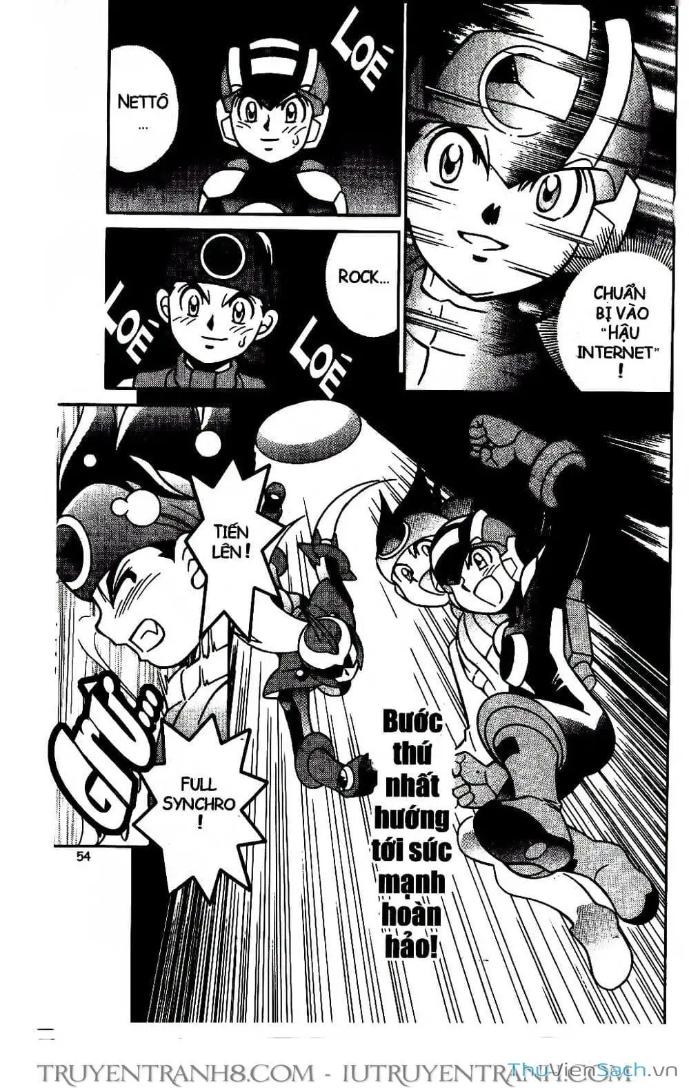 Truyện Tranh Rockman Chiến Binh Thế Giới Ảo trang 4