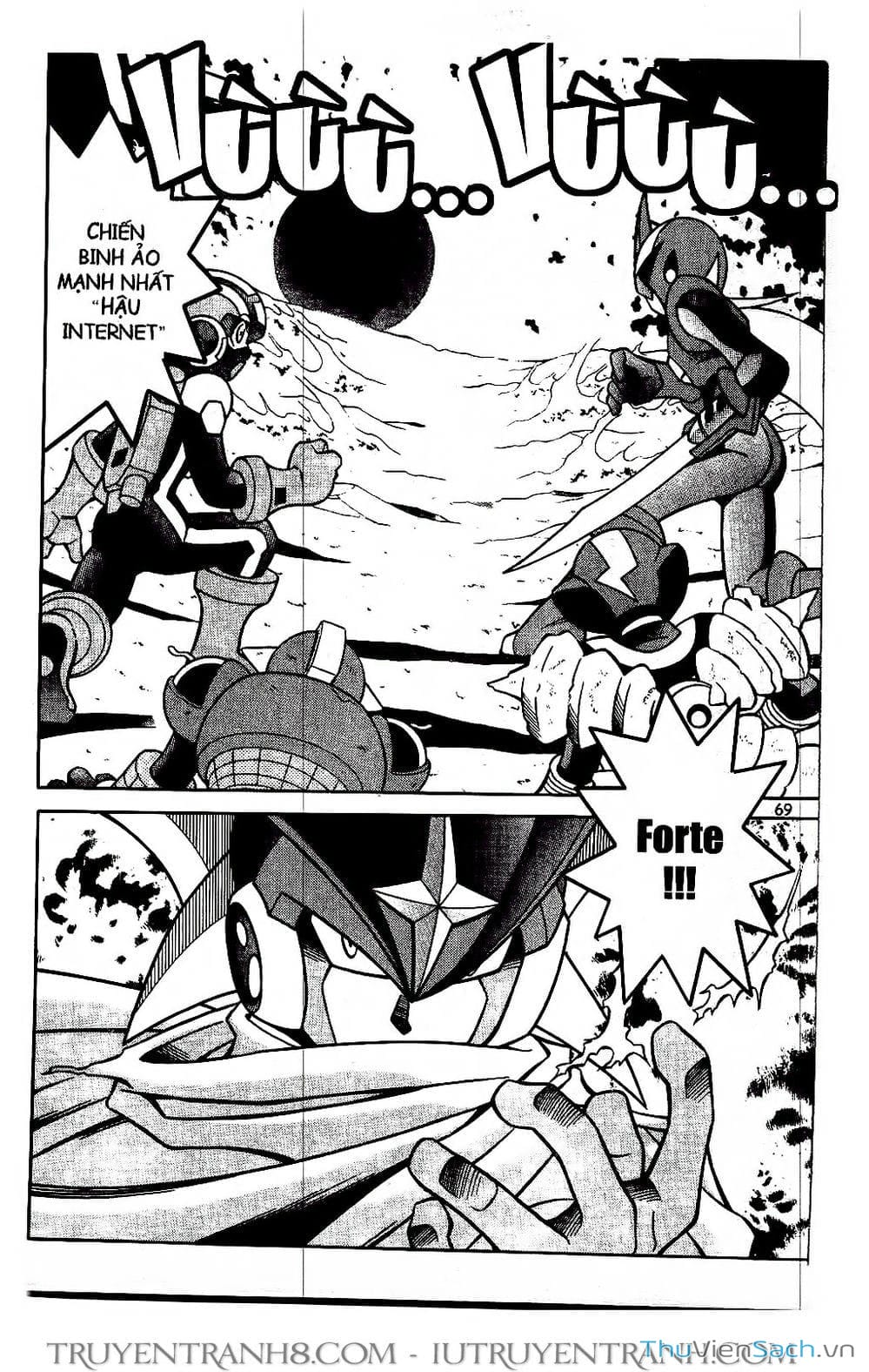 Truyện Tranh Rockman Chiến Binh Thế Giới Ảo trang 4