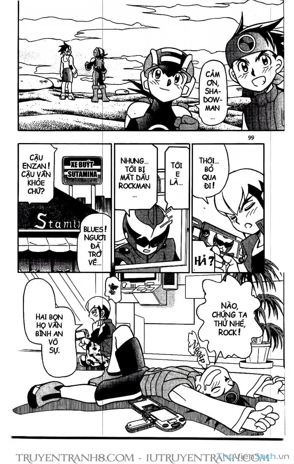 Truyện Tranh Rockman Chiến Binh Thế Giới Ảo trang 4