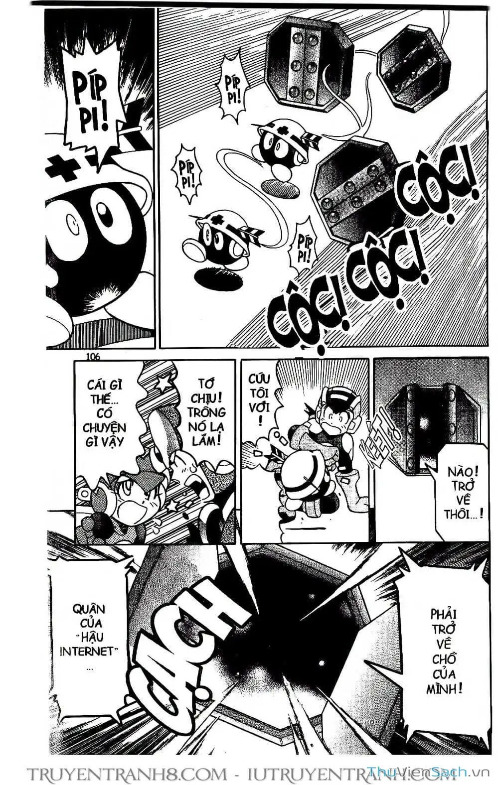 Truyện Tranh Rockman Chiến Binh Thế Giới Ảo trang 4