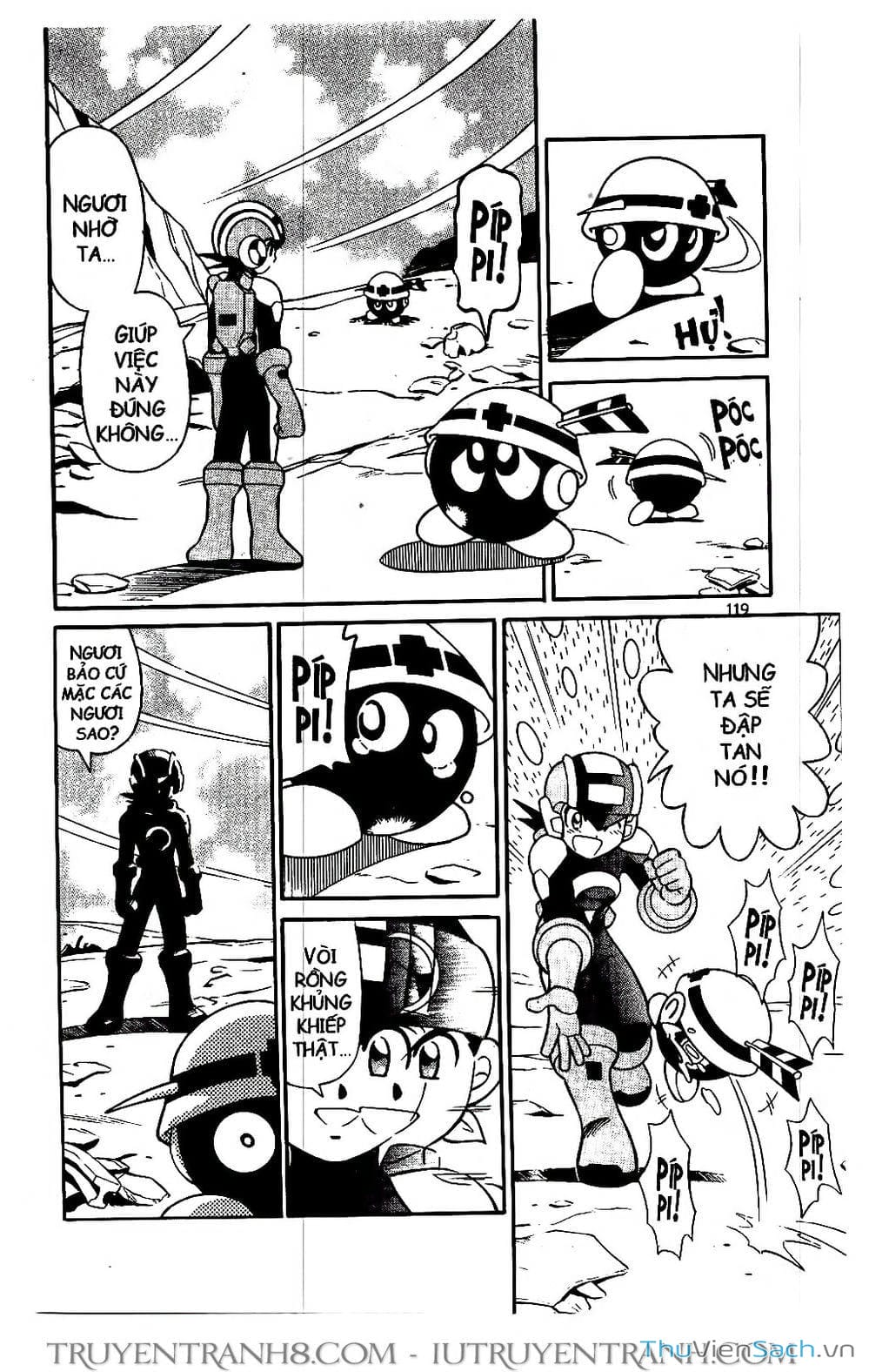 Truyện Tranh Rockman Chiến Binh Thế Giới Ảo trang 4