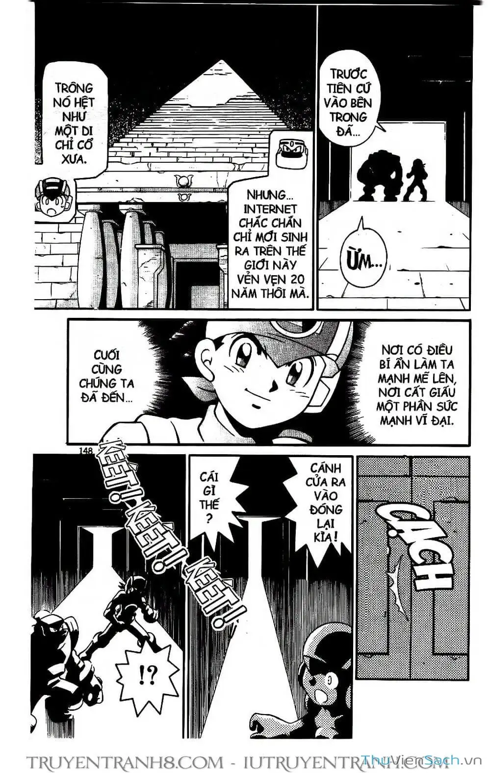 Truyện Tranh Rockman Chiến Binh Thế Giới Ảo trang 4
