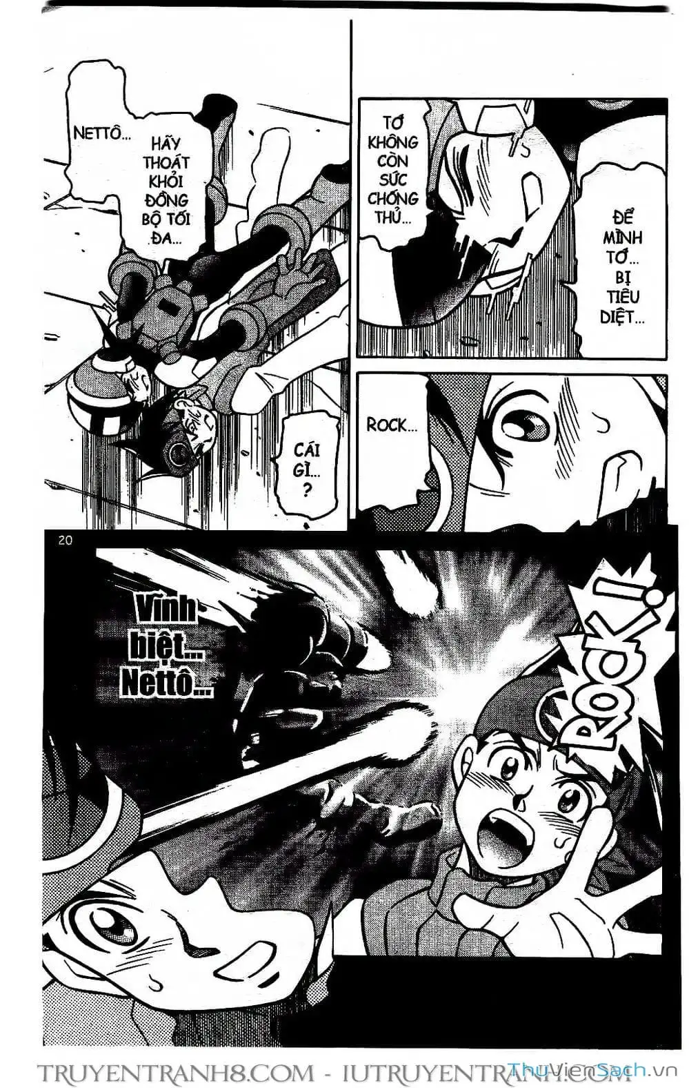 Truyện Tranh Rockman Chiến Binh Thế Giới Ảo trang 4