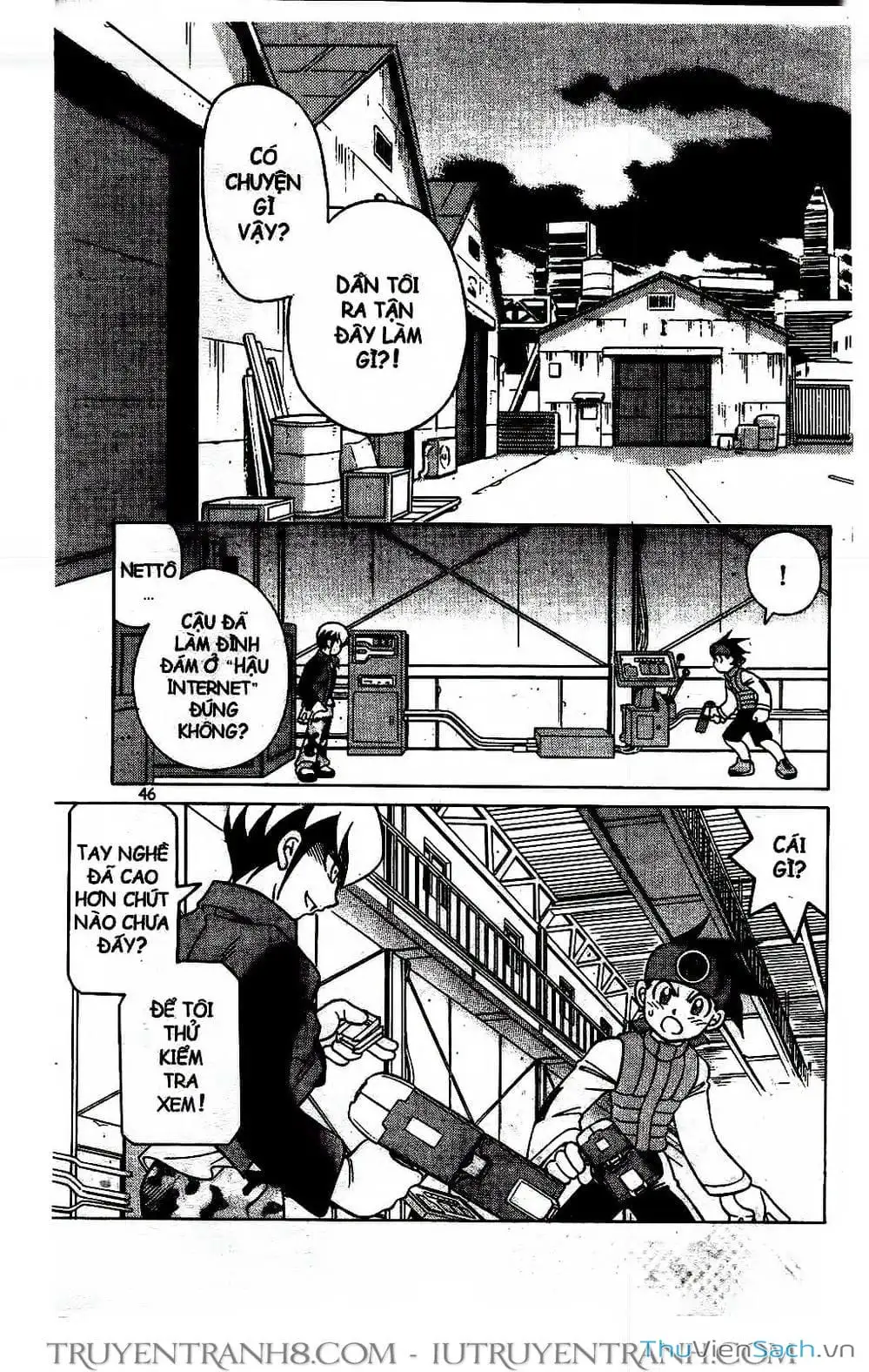 Truyện Tranh Rockman Chiến Binh Thế Giới Ảo trang 4