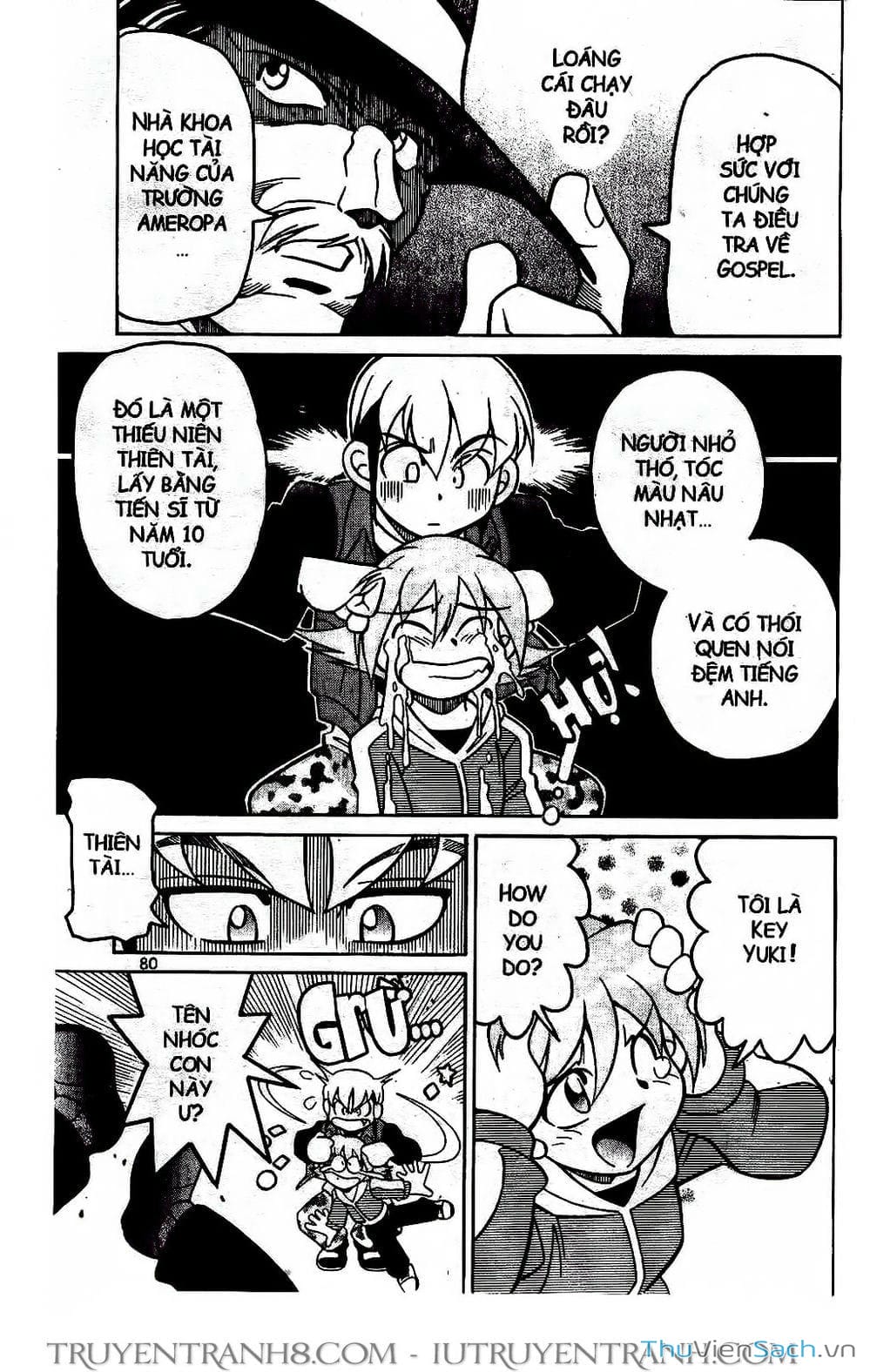 Truyện Tranh Rockman Chiến Binh Thế Giới Ảo trang 4