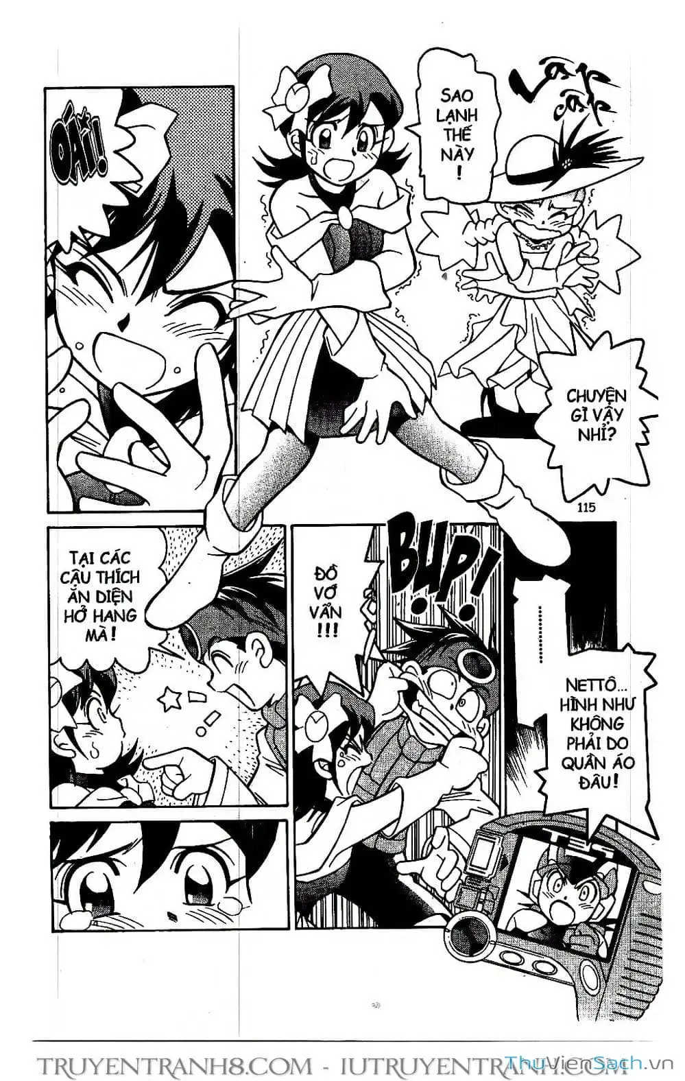 Truyện Tranh Rockman Chiến Binh Thế Giới Ảo trang 4