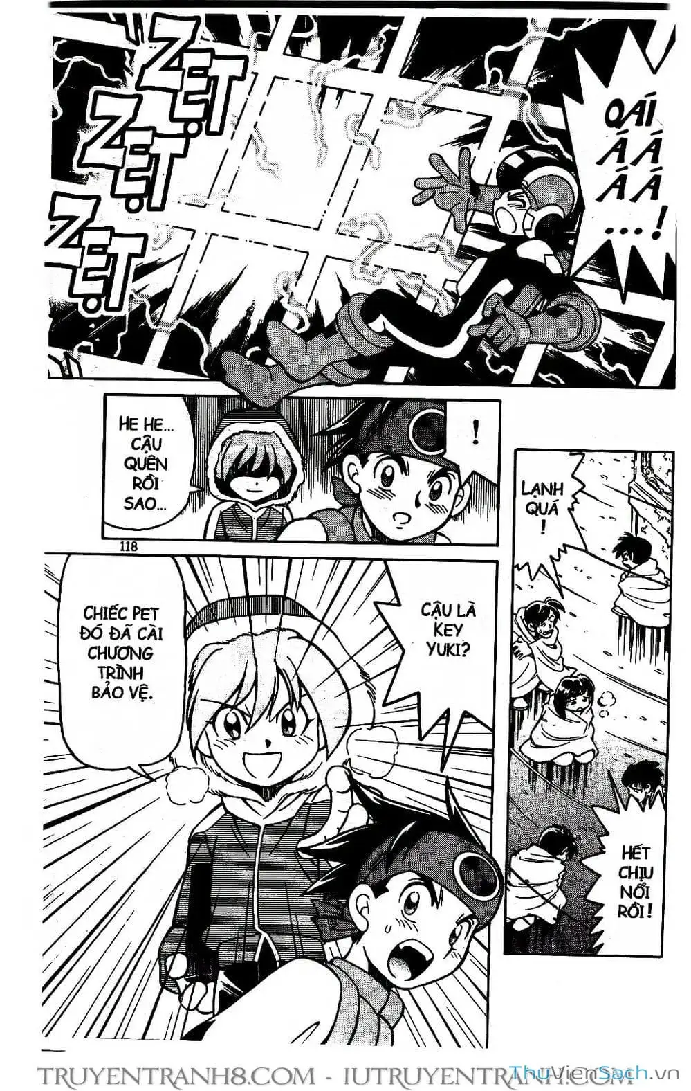 Truyện Tranh Rockman Chiến Binh Thế Giới Ảo trang 4