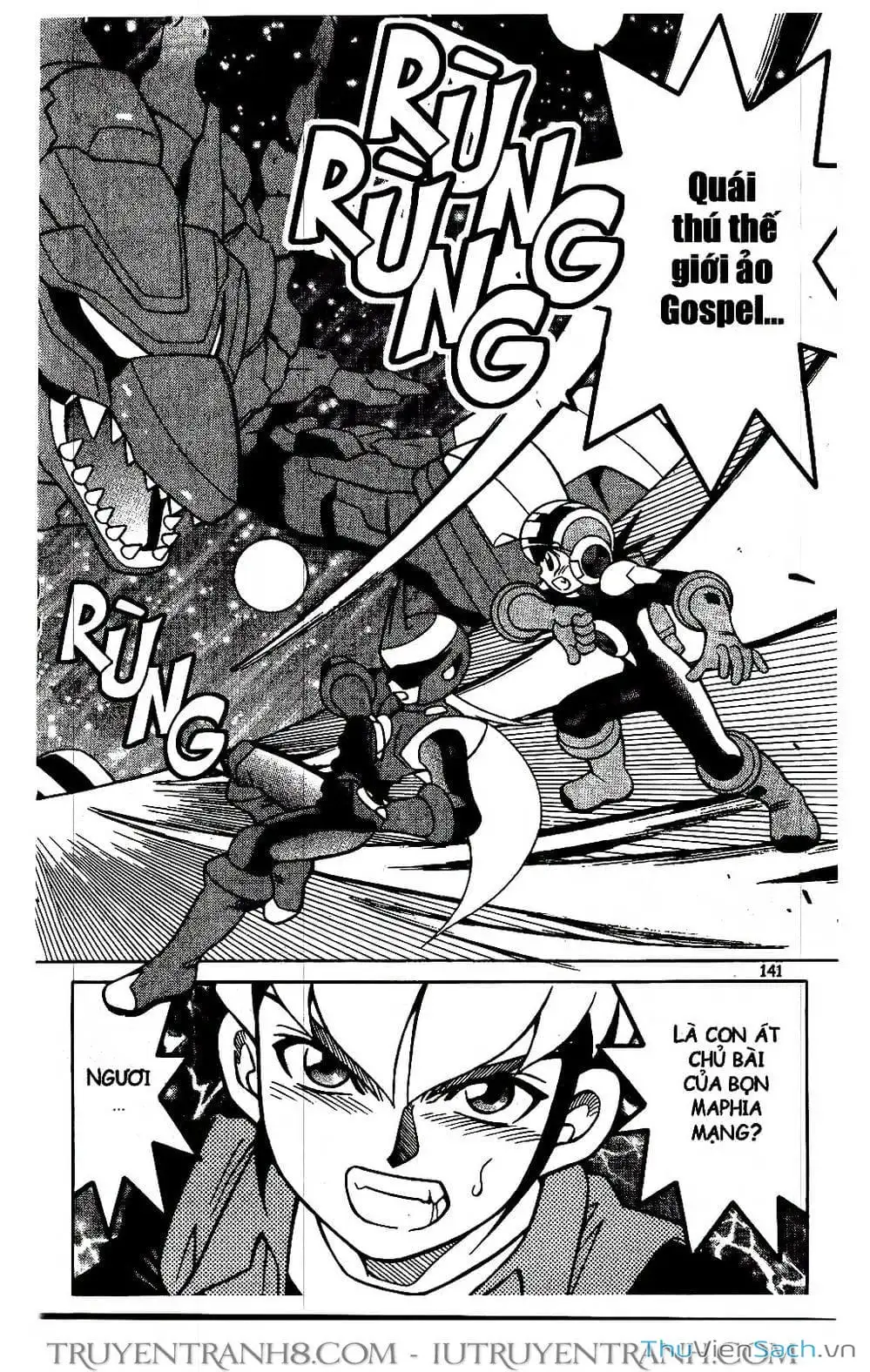 Truyện Tranh Rockman Chiến Binh Thế Giới Ảo trang 4