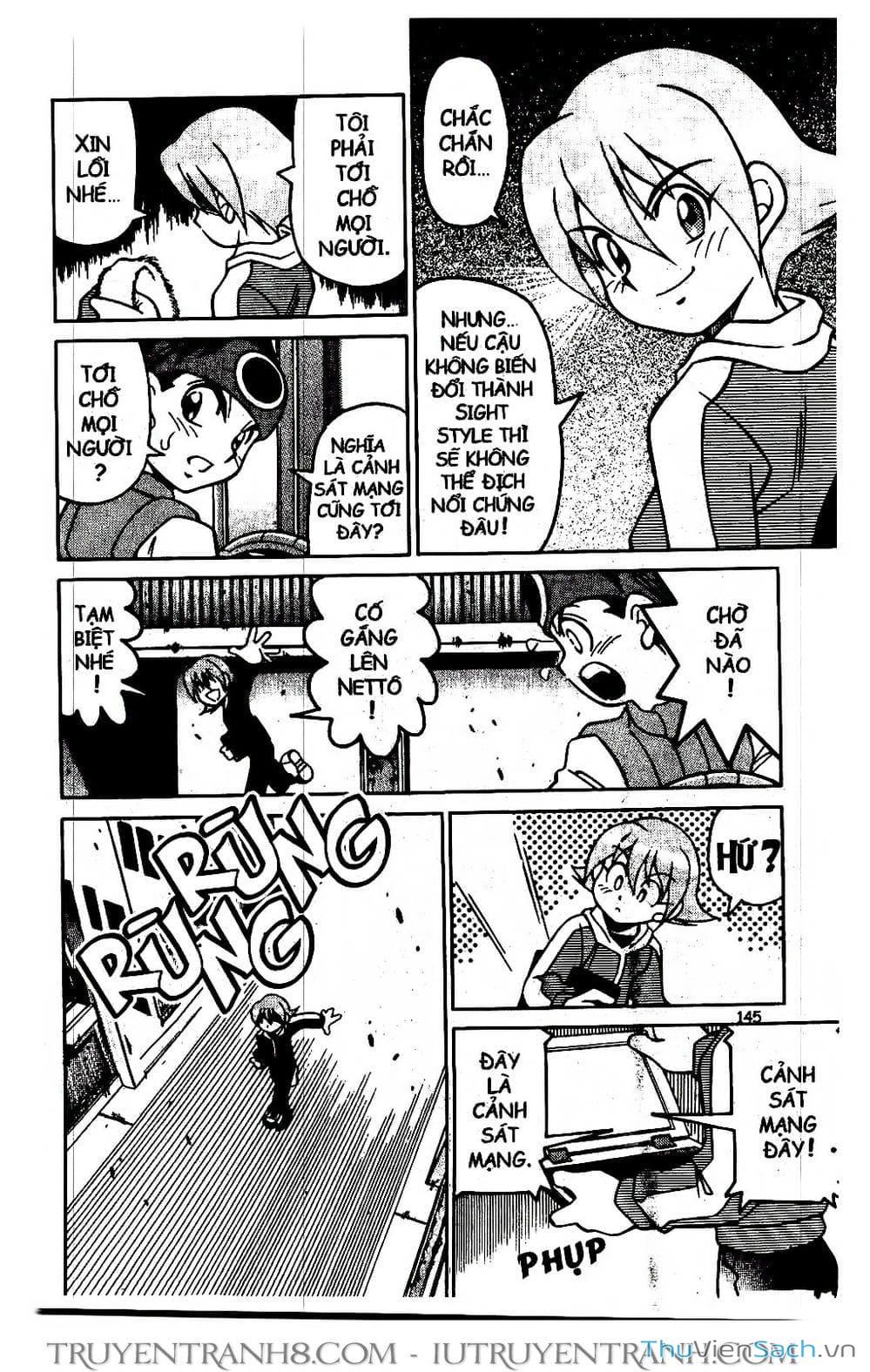 Truyện Tranh Rockman Chiến Binh Thế Giới Ảo trang 4