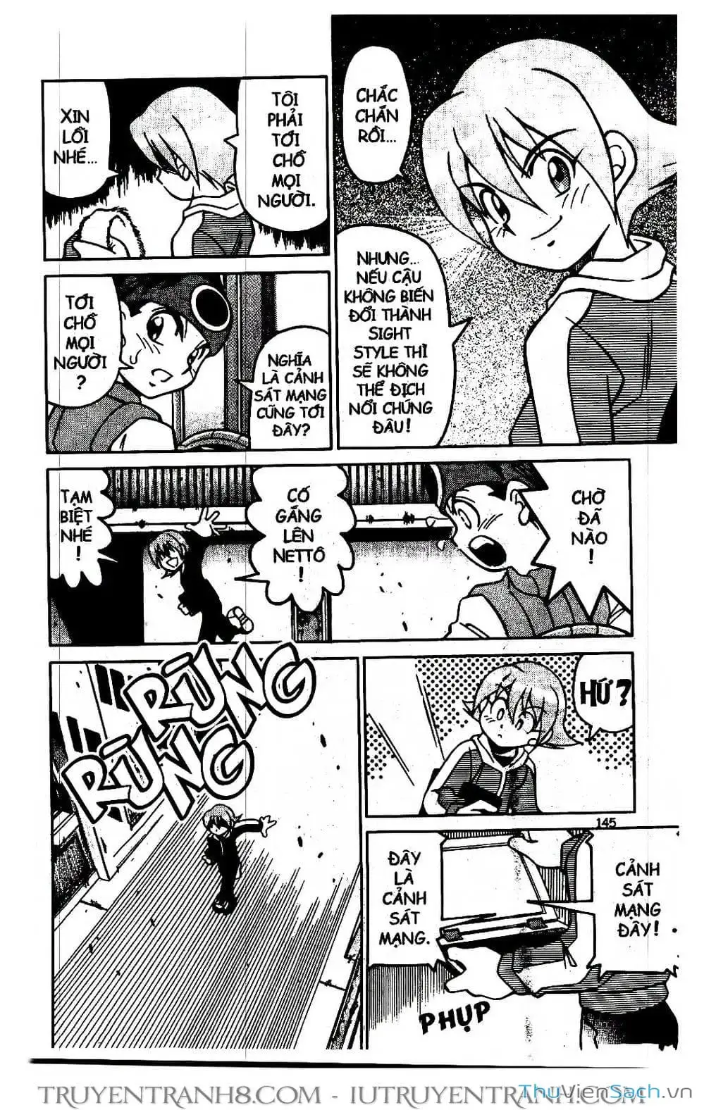 Truyện Tranh Rockman Chiến Binh Thế Giới Ảo trang 4