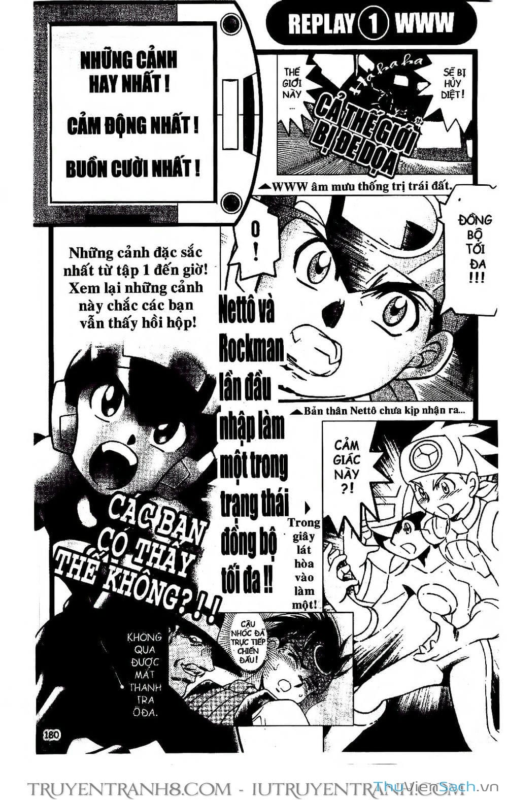 Truyện Tranh Rockman Chiến Binh Thế Giới Ảo trang 4